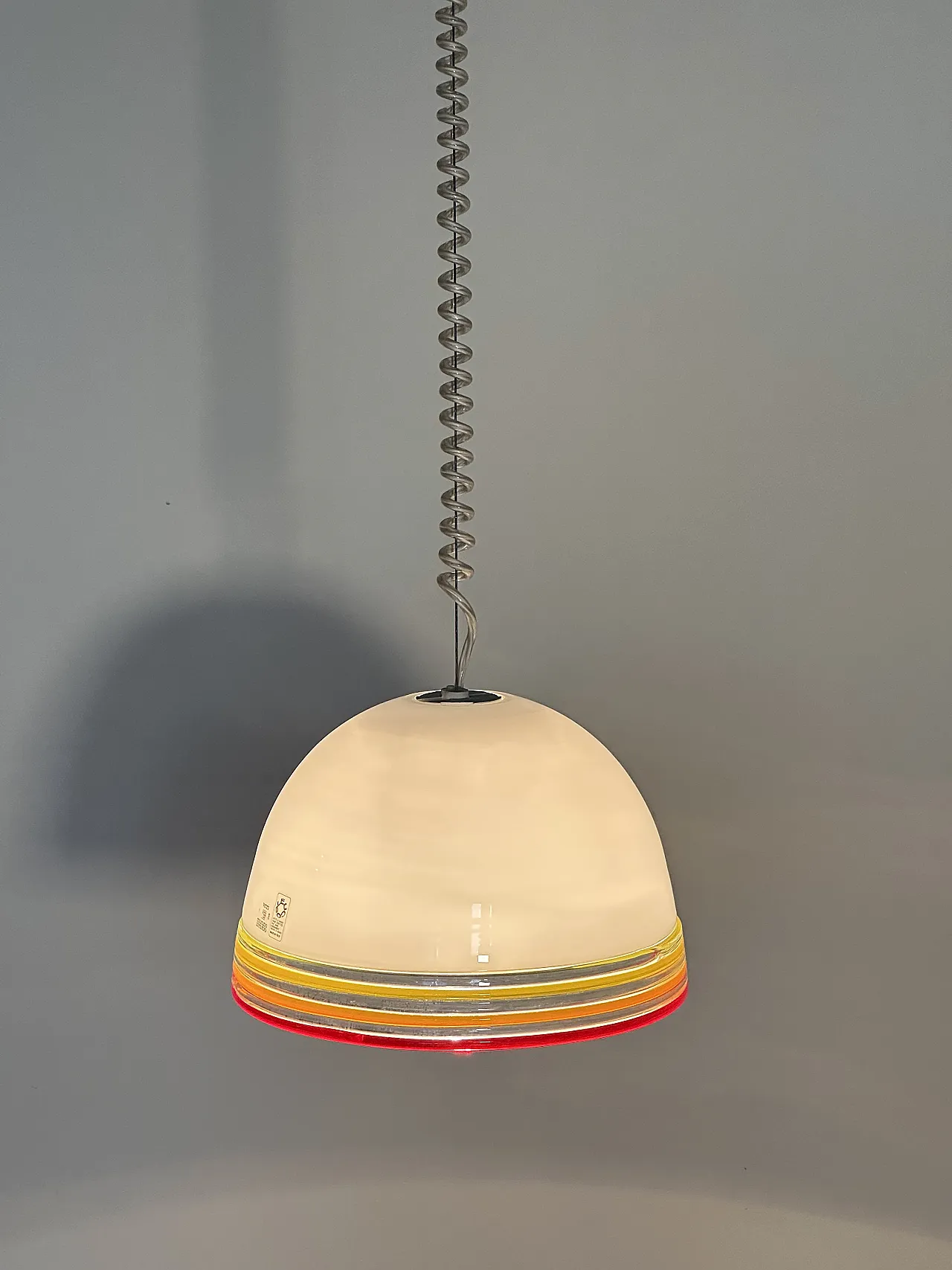 Febo model chandelier by R. Pamio and R. Toso for Leucos, 1970s 7