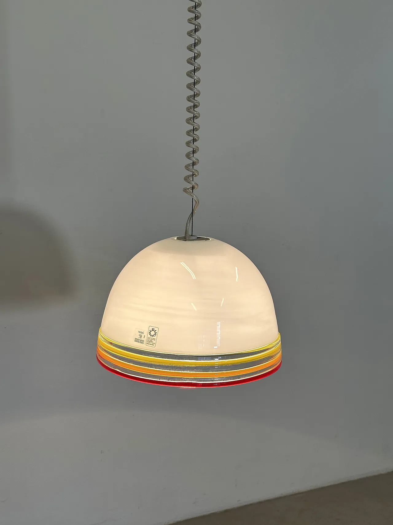 Febo model chandelier by R. Pamio and R. Toso for Leucos, 1970s 10