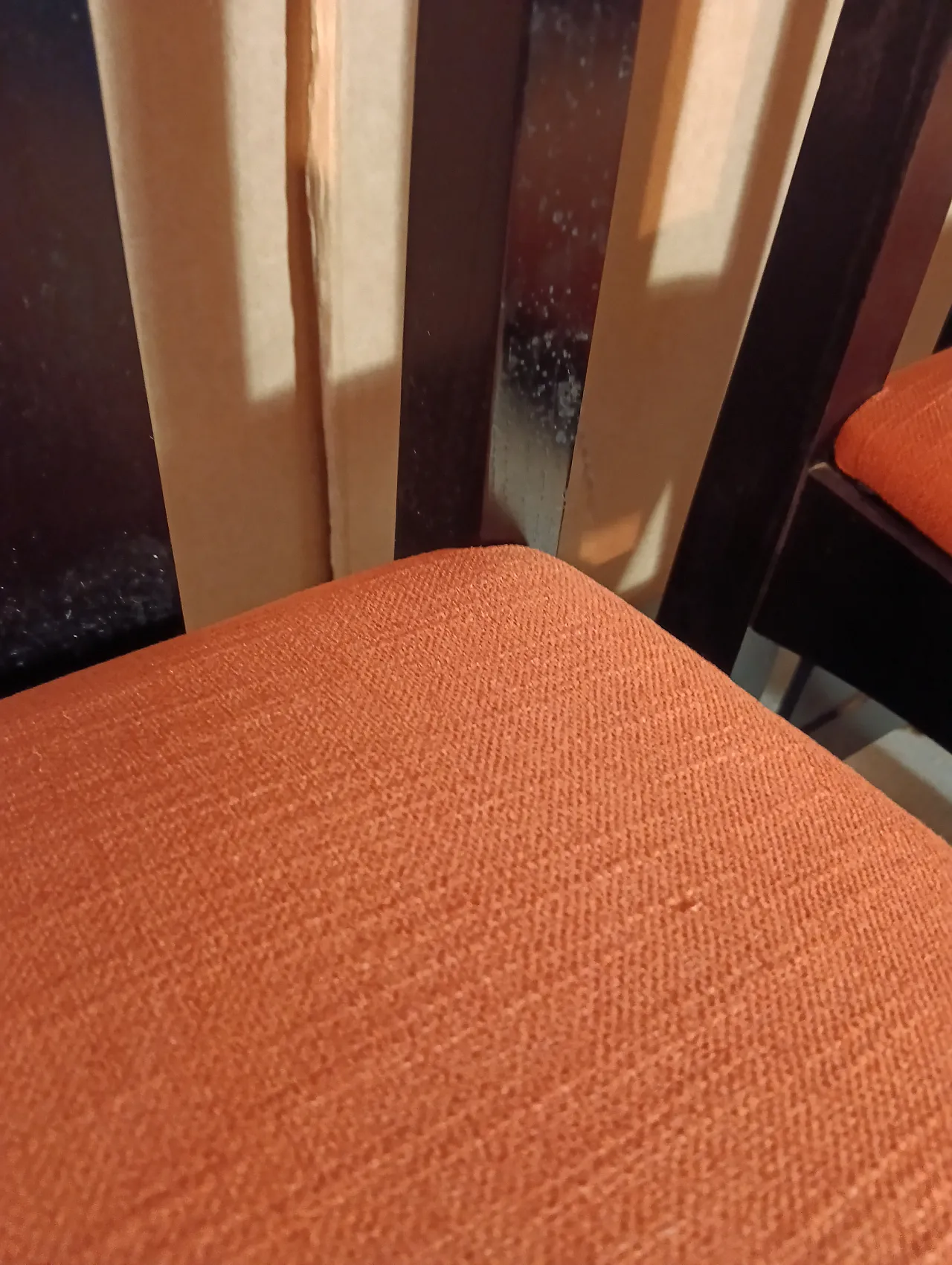 4 Sedie Ingram 834 by C.R.Mackintosh for Alivar nere in tex Ruggine 38