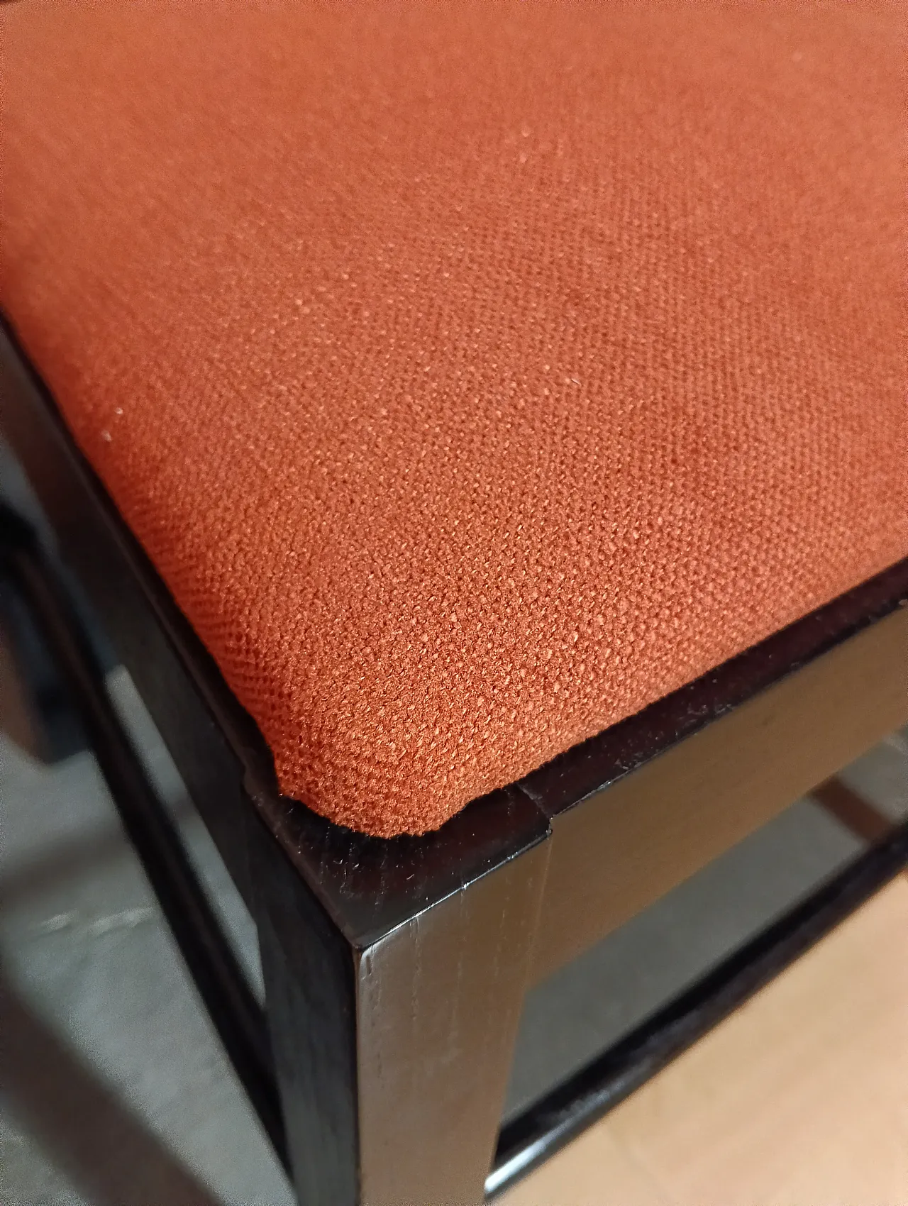 4 Sedie Ingram 834 by C.R.Mackintosh for Alivar nere in tex Ruggine 48