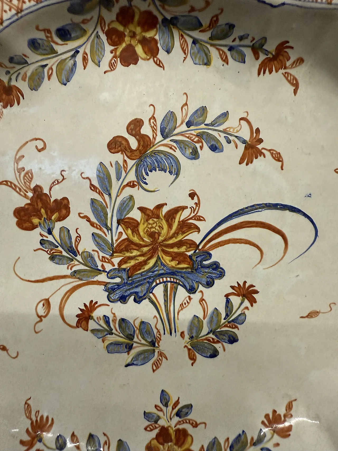 Tray plate, Ferniani manufacture, Faenza, 18th century 6
