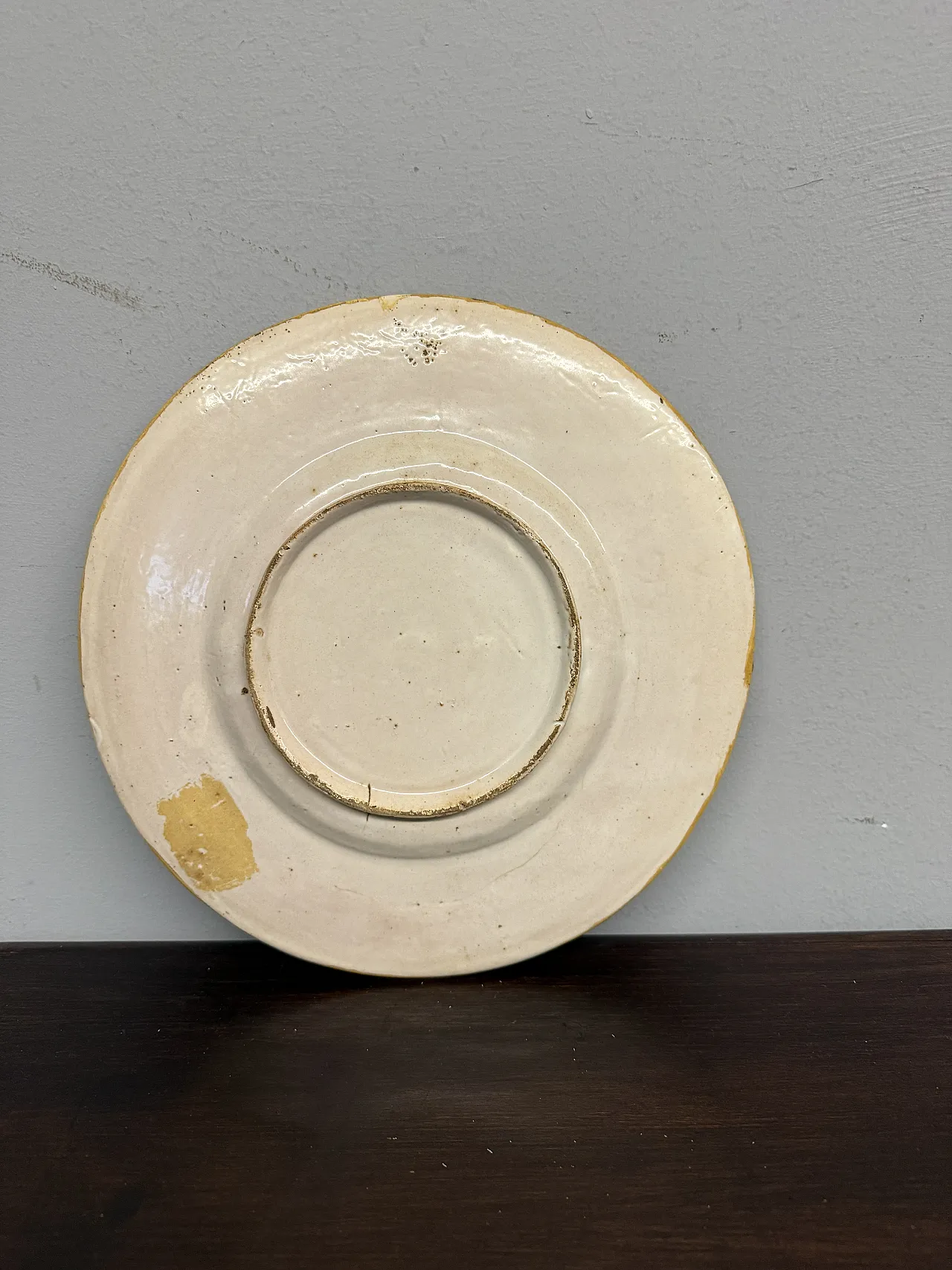 Naples majolica plate, 19th century 6