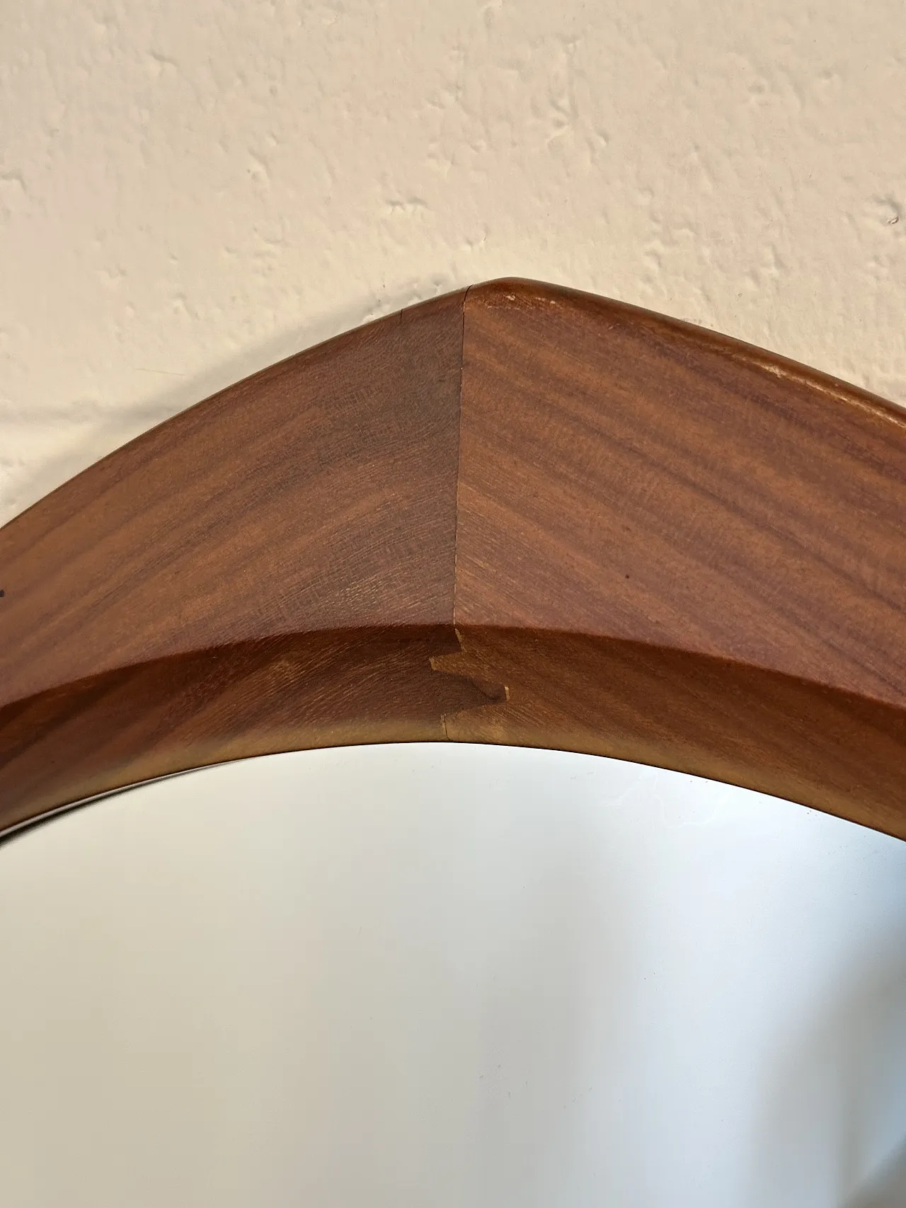 Specchio in teak nello stile di Campo & Graffi anni 70 3
