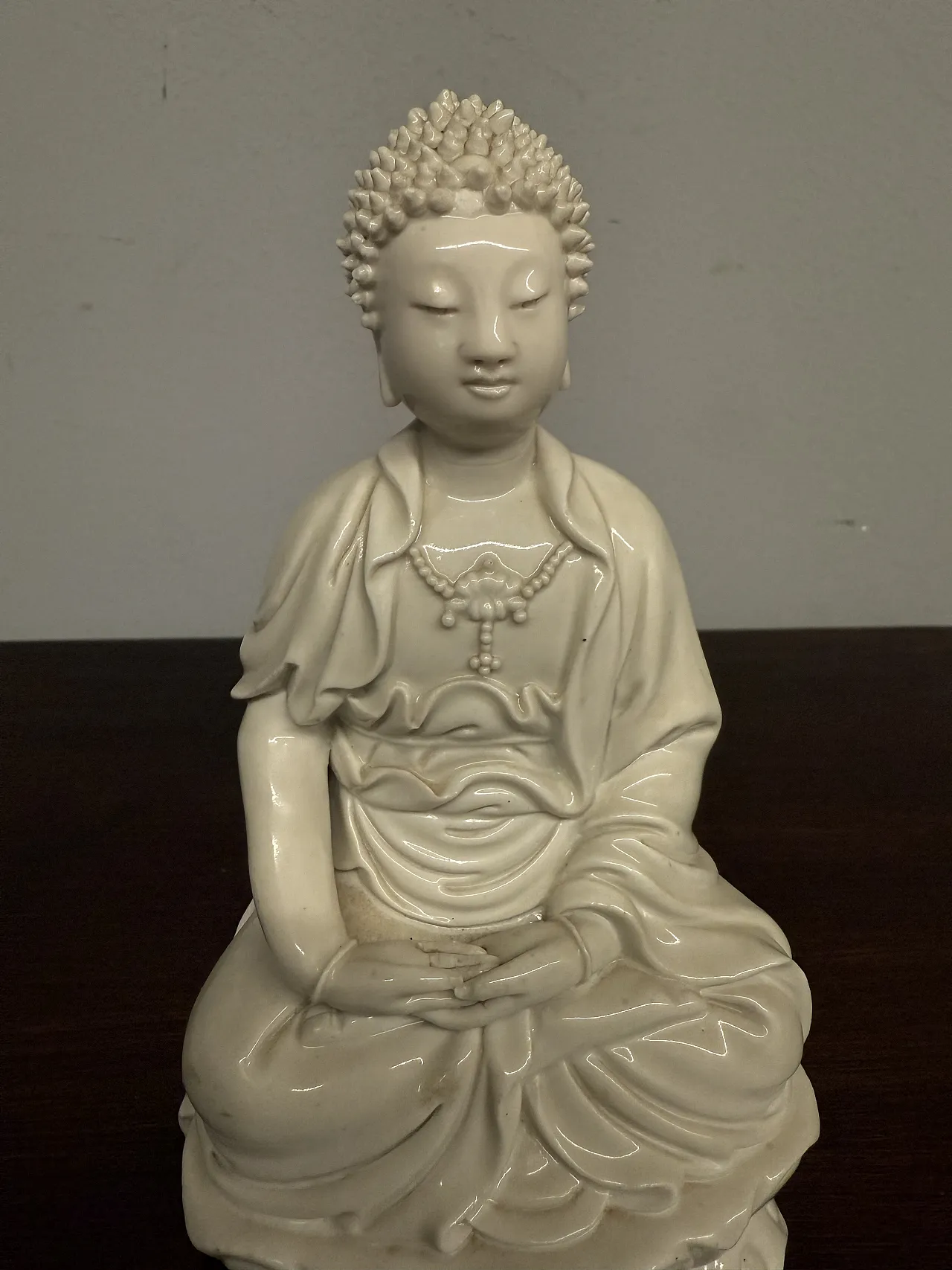 Chinese Buddha porcelain, 19th century 4