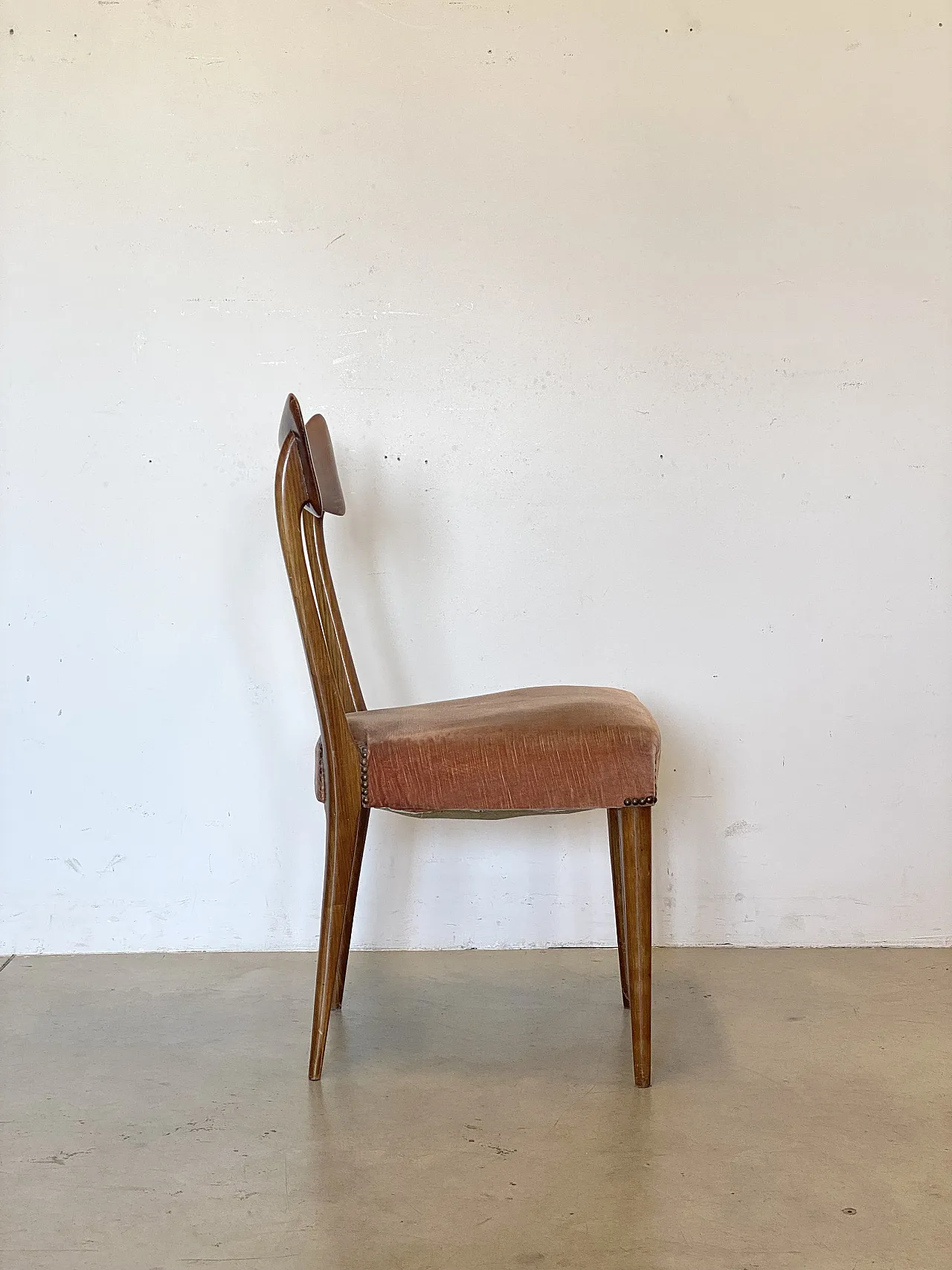 Pair of beech wood chairs, 1960s 5