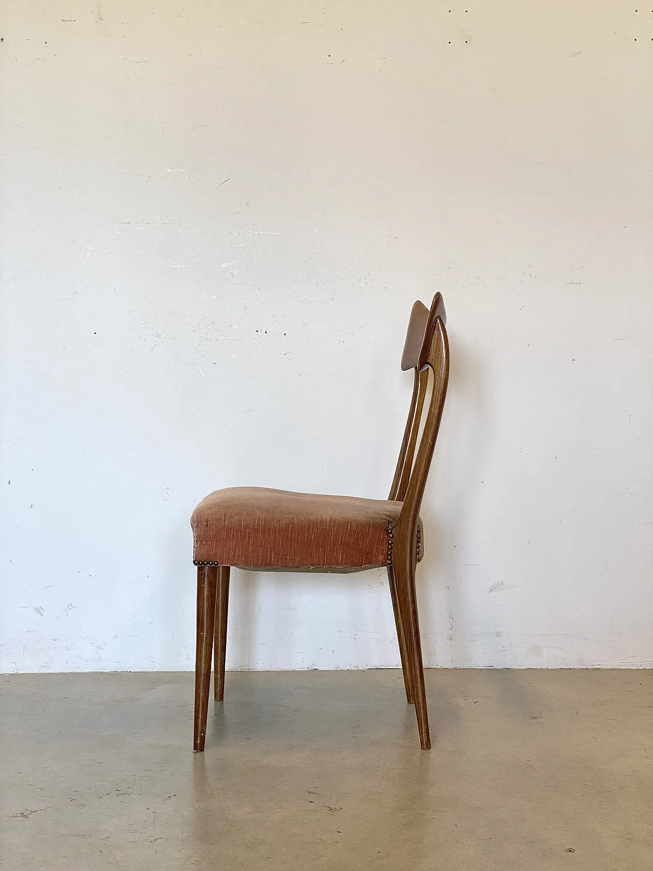 Pair of beech wood chairs, 1960s 11