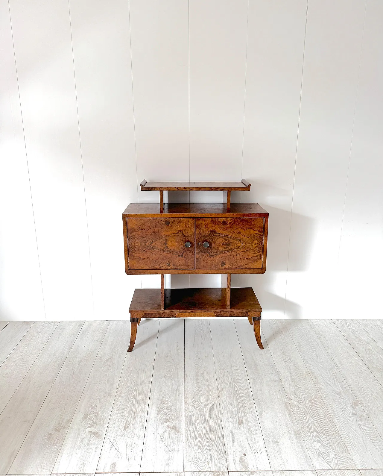 Domus Nova, walnut burl sideboard, 1930s 4