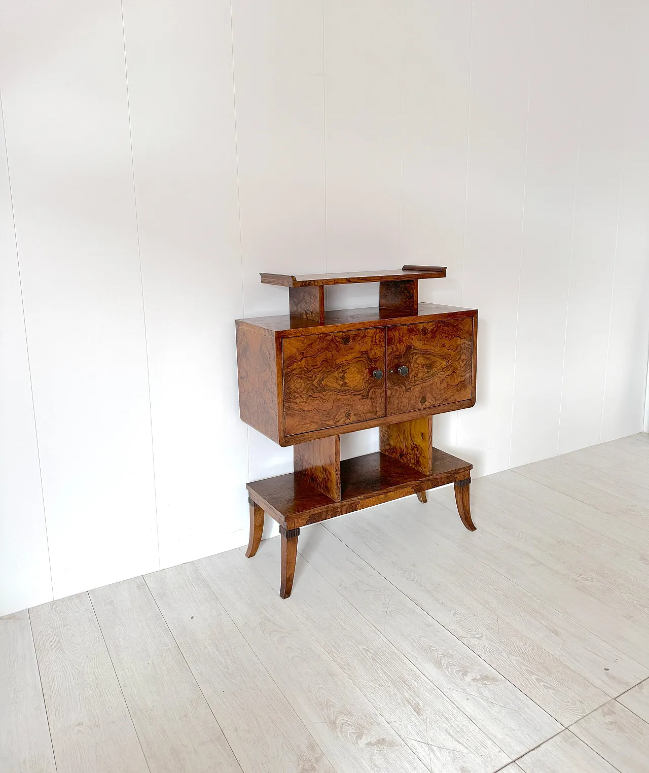 Domus Nova, walnut burl sideboard, 1930s 5