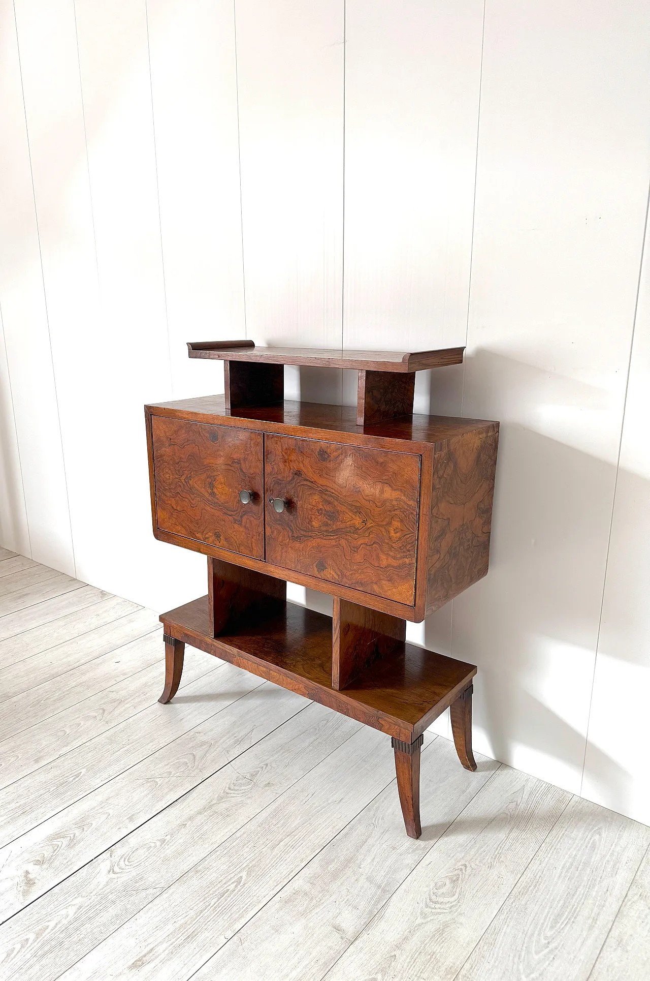 Domus Nova, walnut burl sideboard, 1930s 6