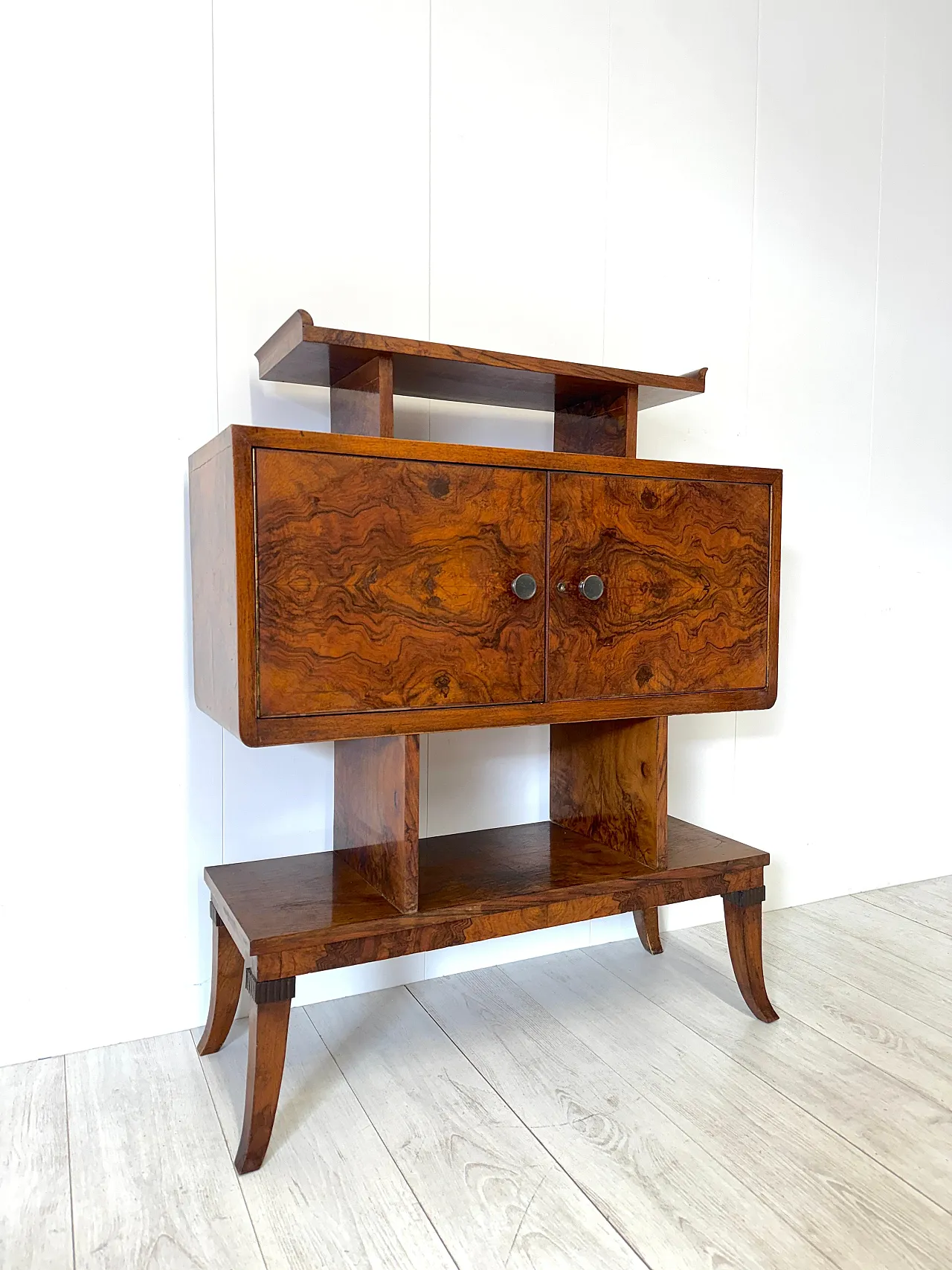 Domus Nova, walnut burl sideboard, 1930s 8