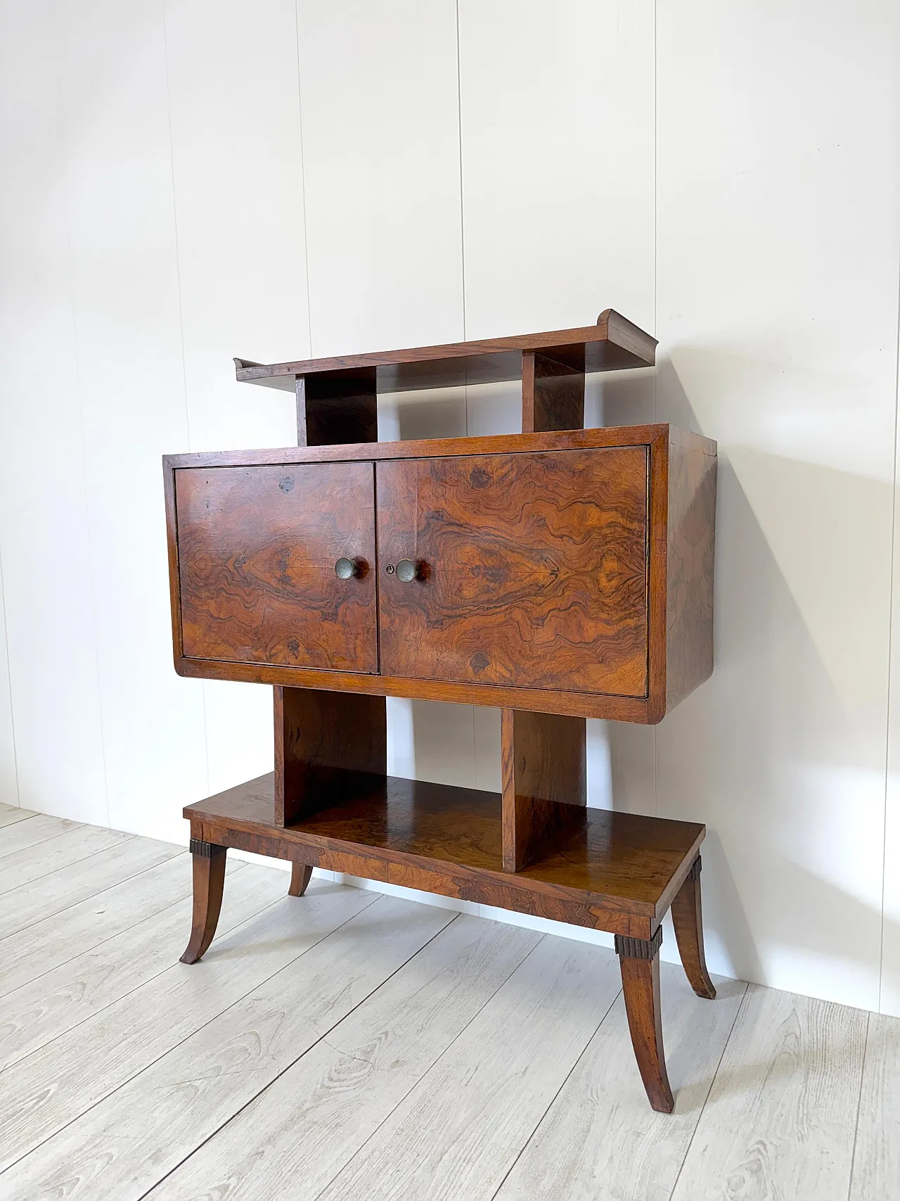 Domus Nova, walnut burl sideboard, 1930s 9