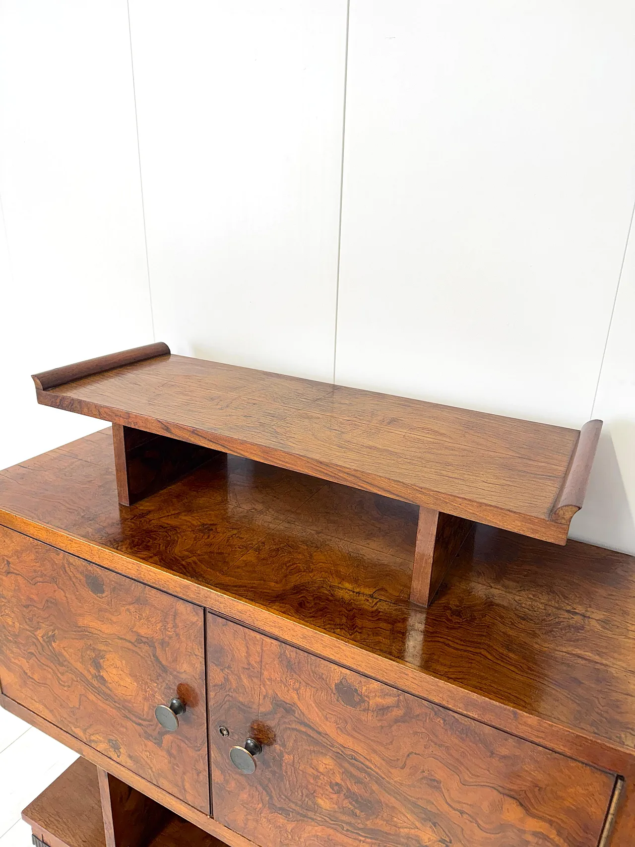 Domus Nova, walnut burl sideboard, 1930s 10