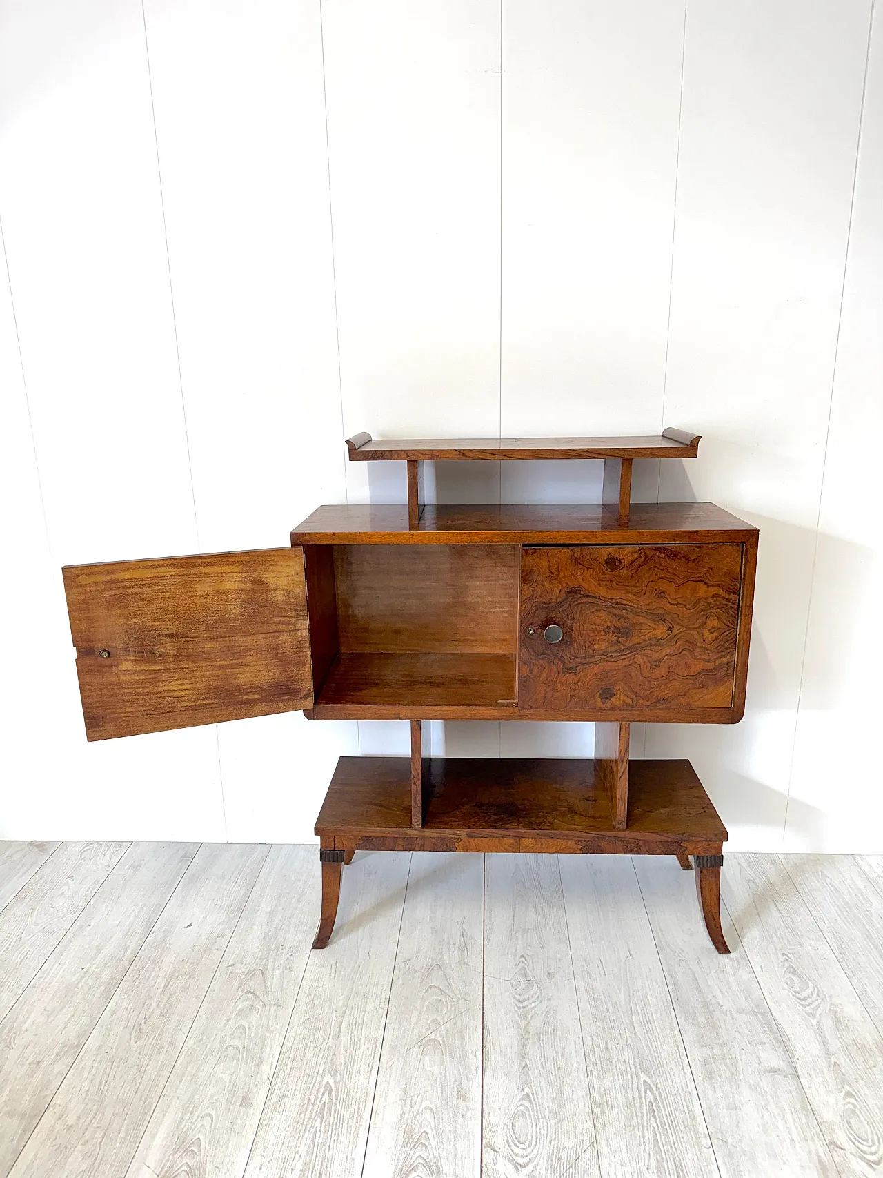 Domus Nova, walnut burl sideboard, 1930s 11