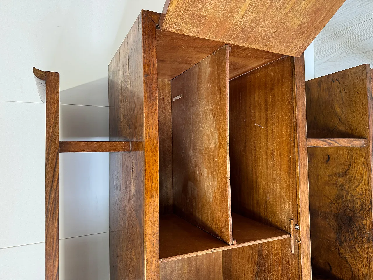 Domus Nova, walnut burl sideboard, 1930s 13