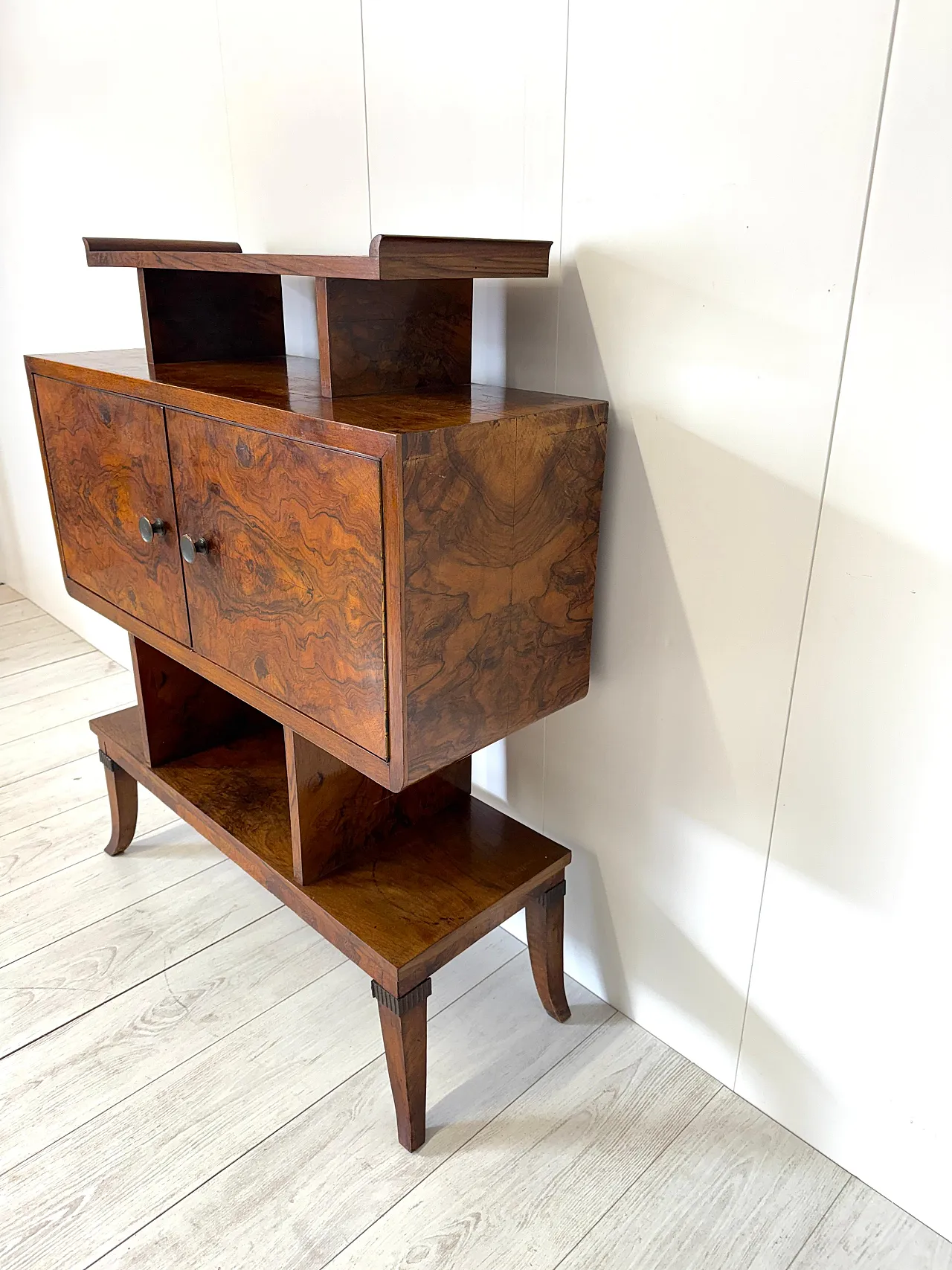 Domus Nova, walnut burl sideboard, 1930s 15