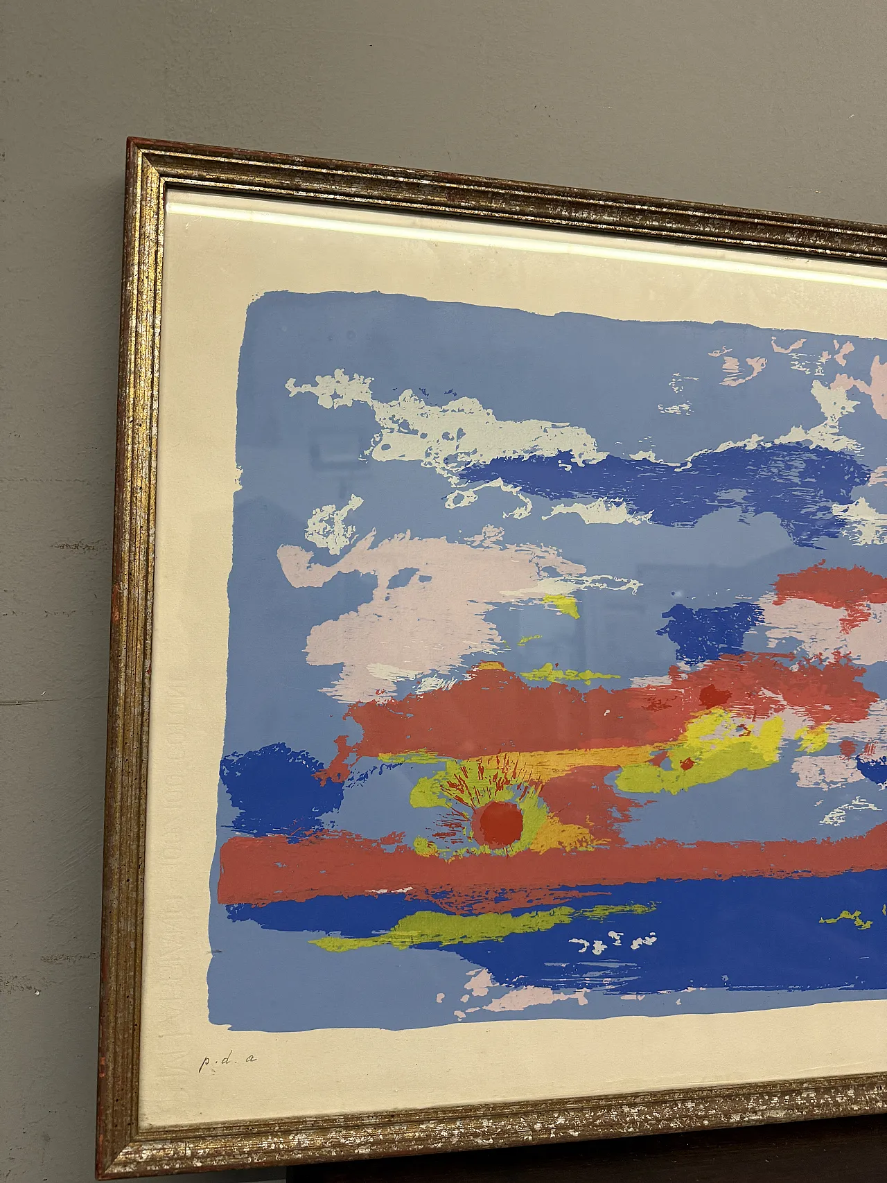 Screenprint by Giovanni Omiccioli (1901-75) signed, 1974 2