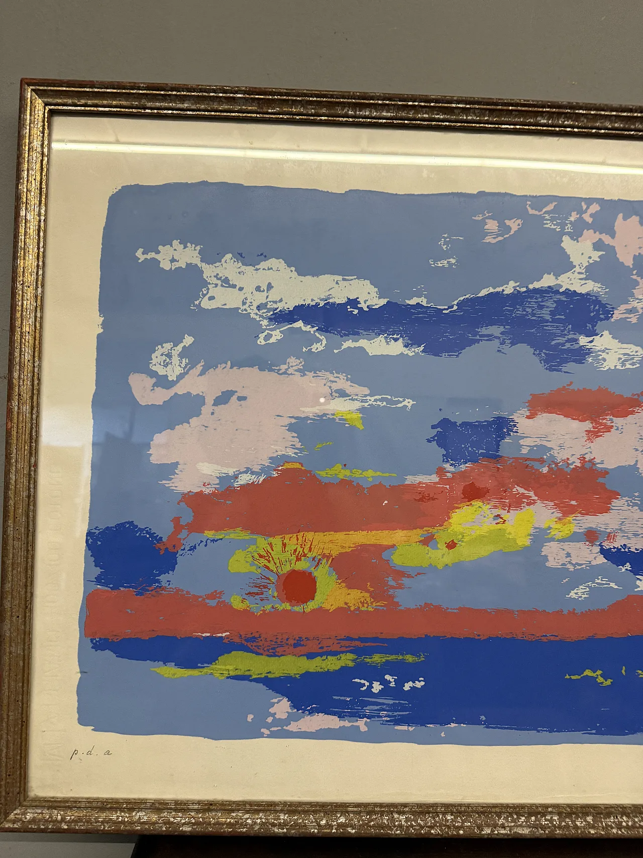 Screenprint by Giovanni Omiccioli (1901-75) signed, 1974 3