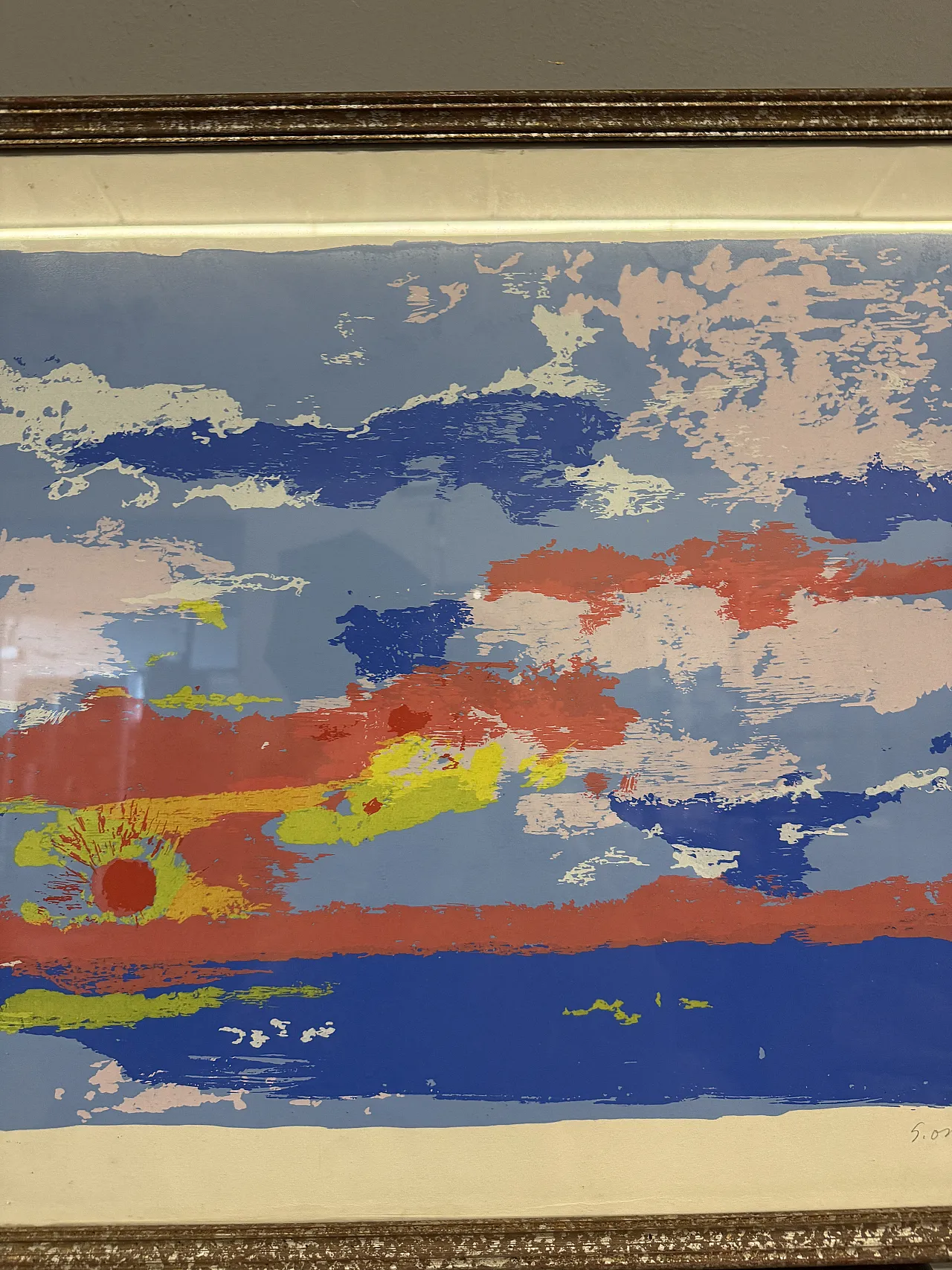 Screenprint by Giovanni Omiccioli (1901-75) signed, 1974 4