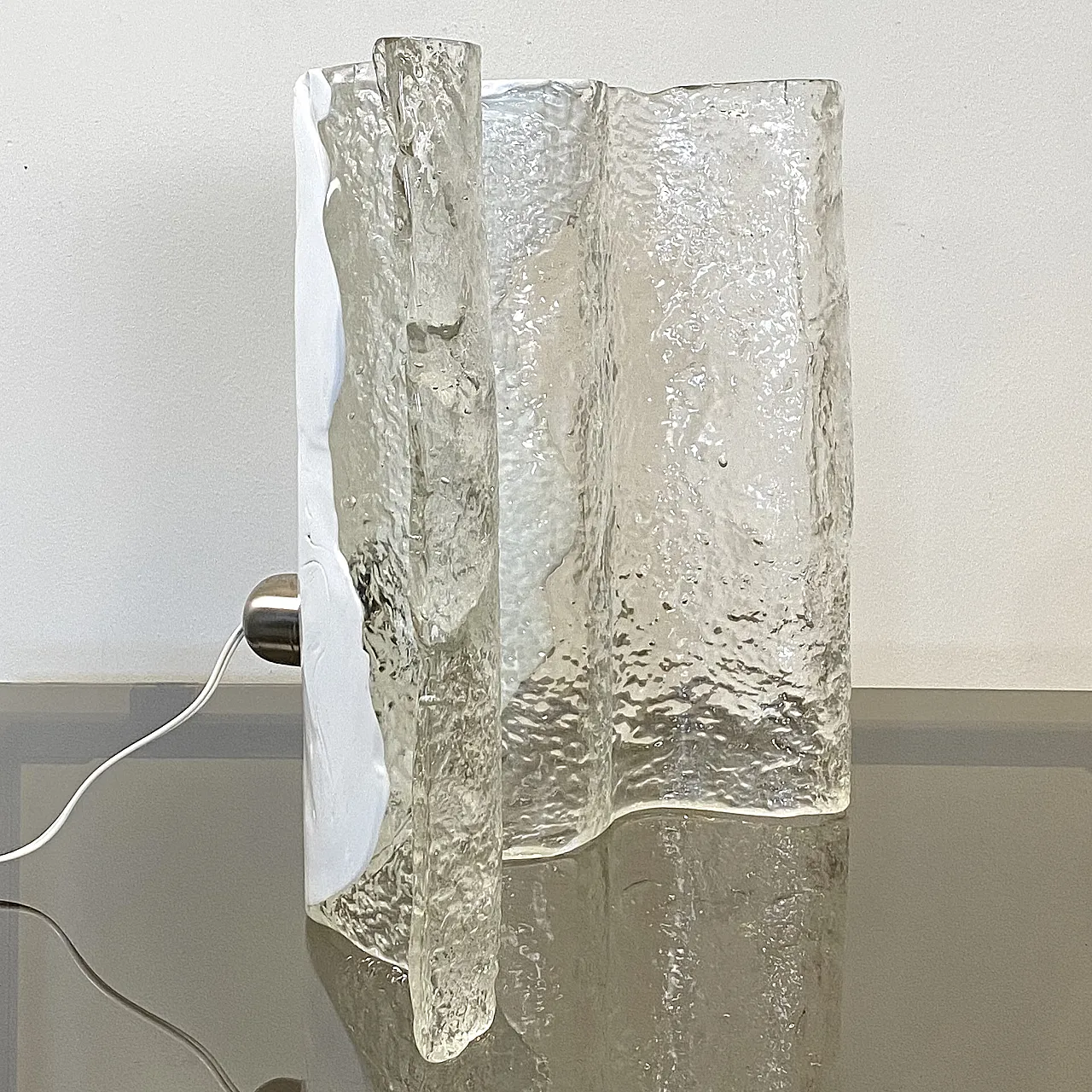 LT 342 model table lamp by Carlo Nason for Mazzega, 1970s 9