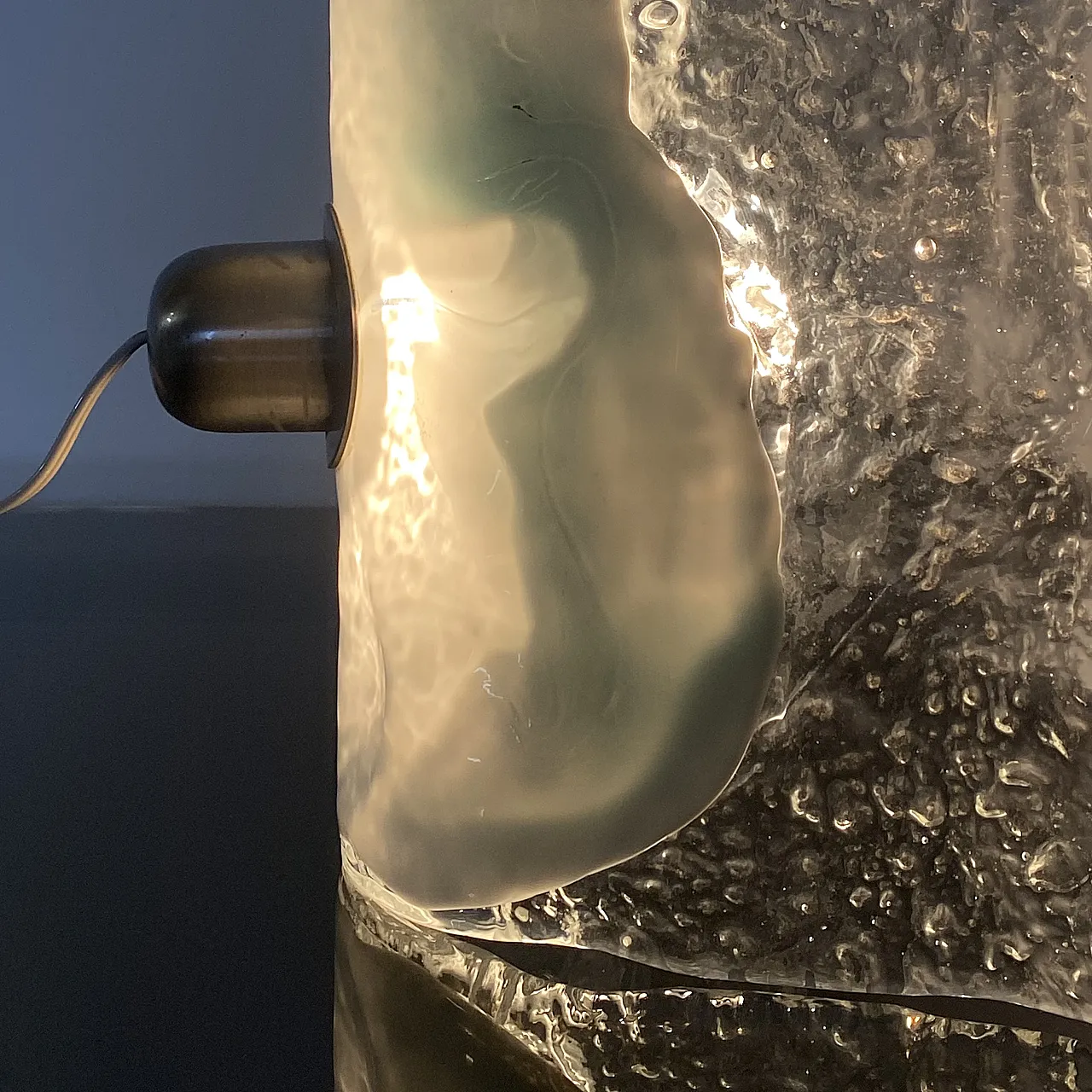 LT 342 model table lamp by Carlo Nason for Mazzega, 1970s 14
