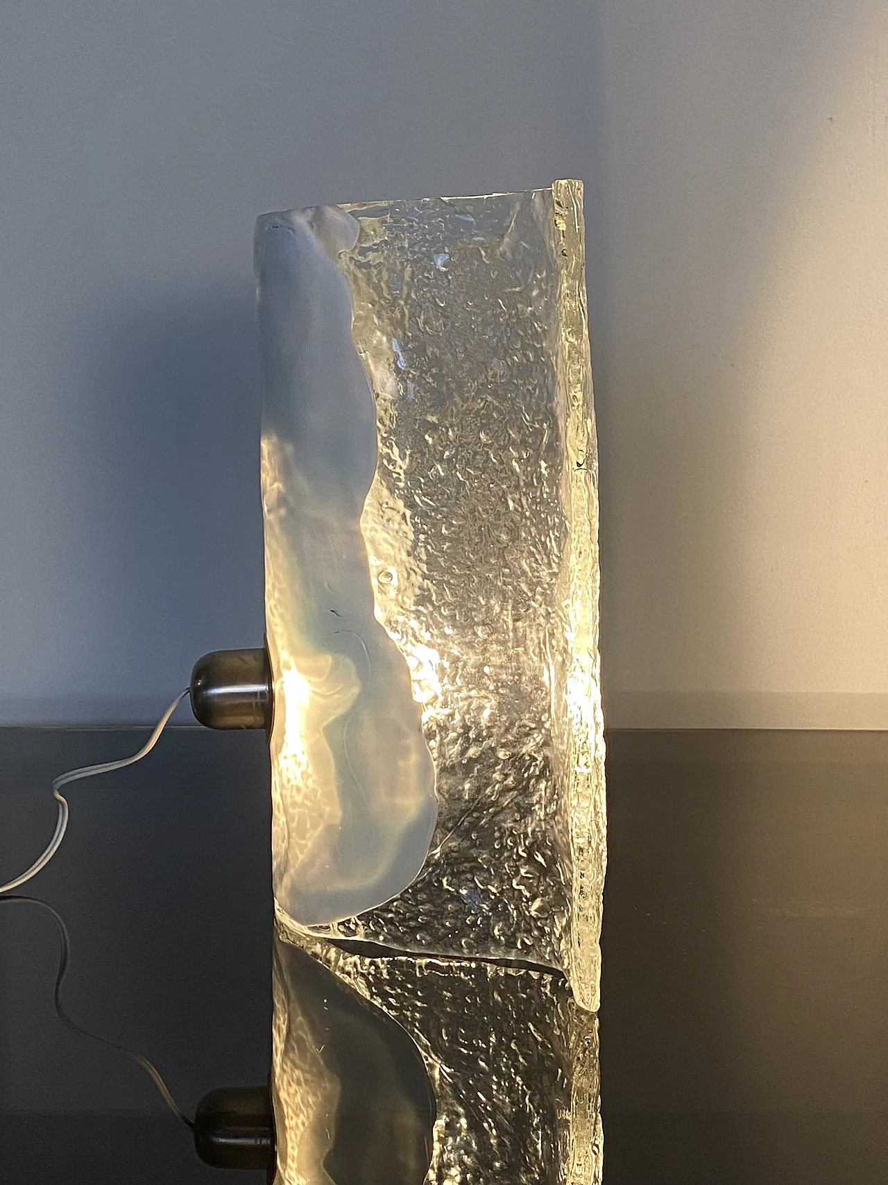 LT 342 model table lamp by Carlo Nason for Mazzega, 1970s 15