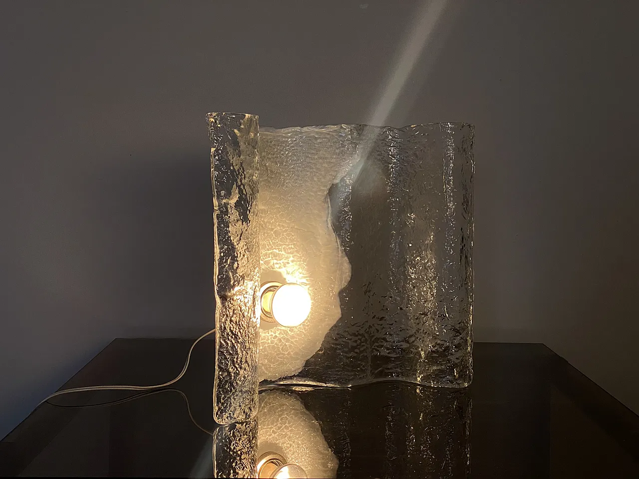 LT 342 model table lamp by Carlo Nason for Mazzega, 1970s 17