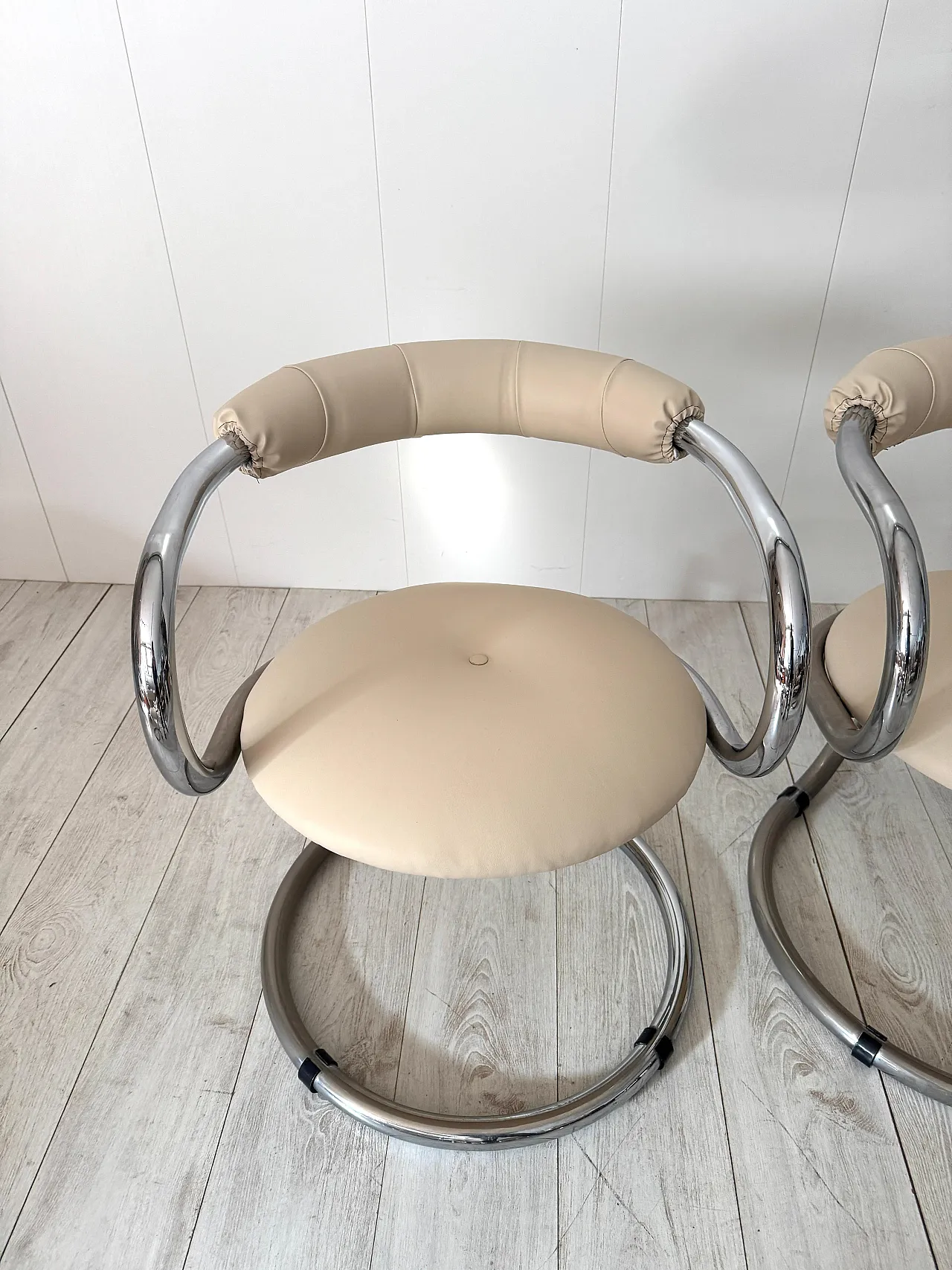 6 Chairs by Rudi Bonzanini for Tecnosalotto, 1970s 6