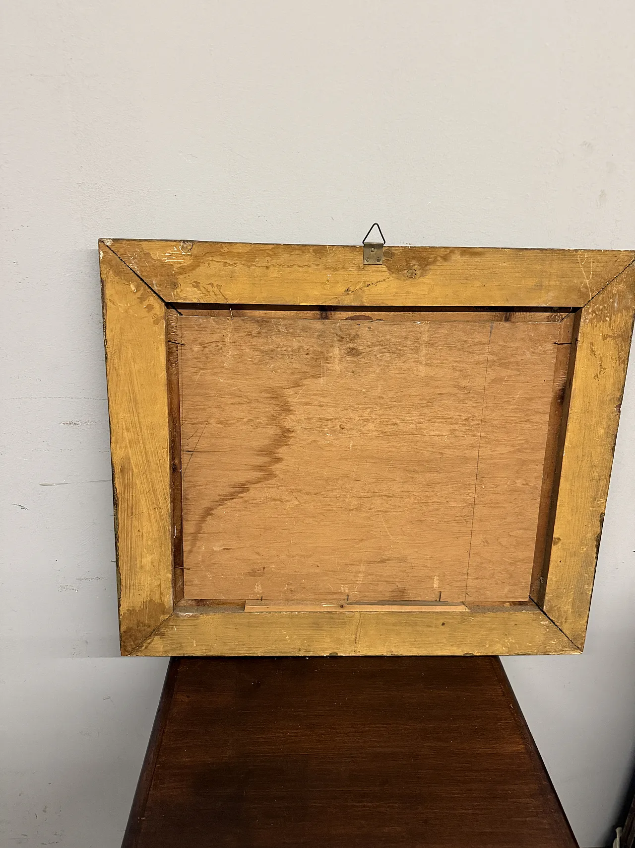 Oil painting on wood navy, 1950s 11