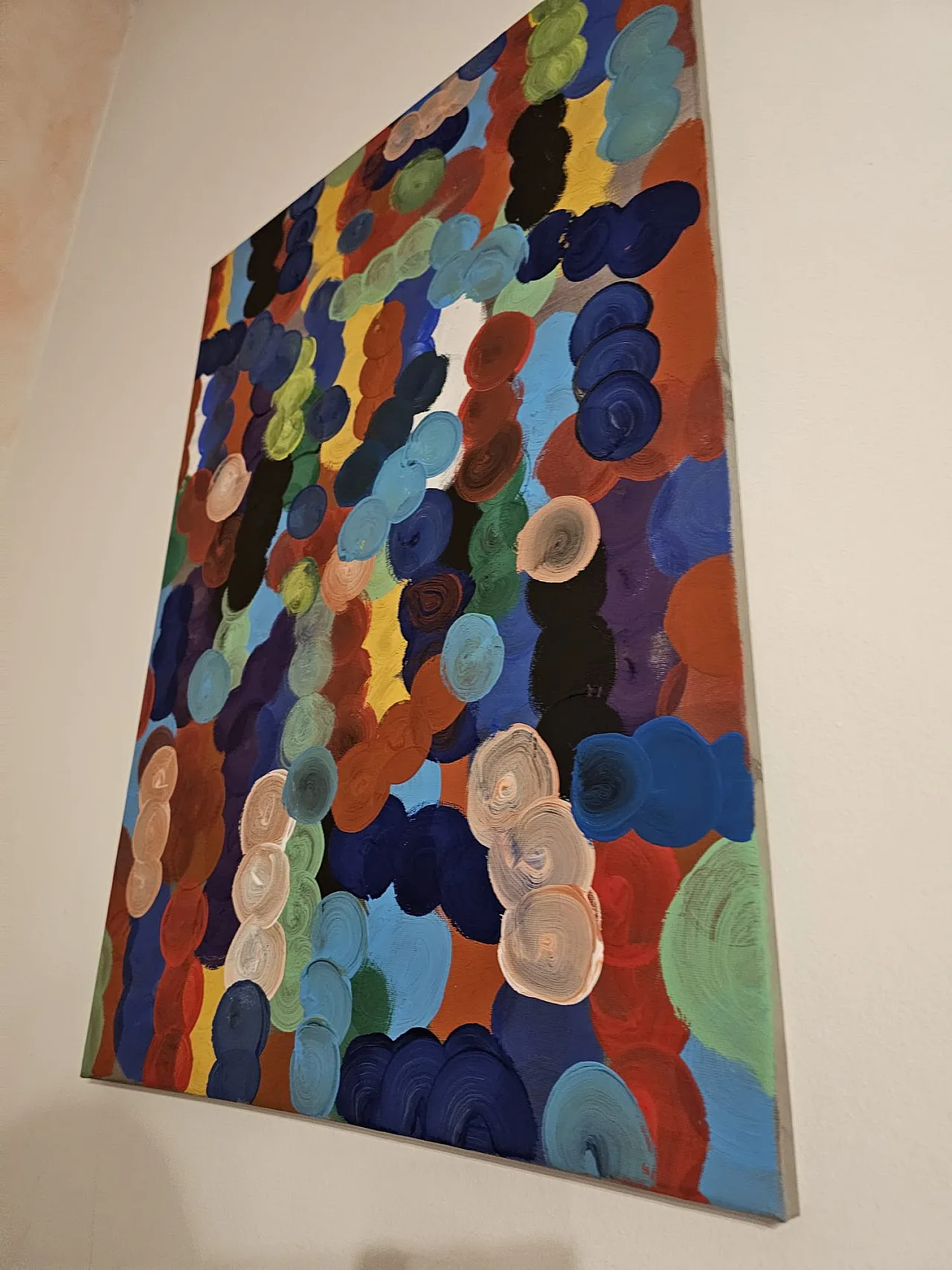Large Abstract Painting – Constellations in Motion – T.C. Freiberger 3