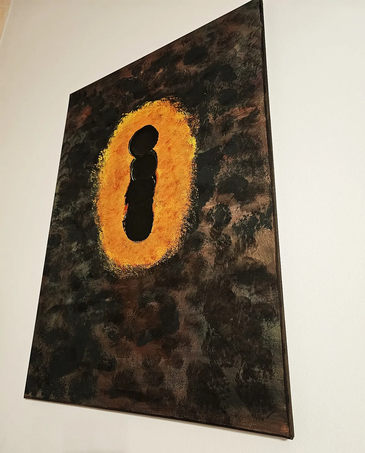 Large Abstract Painting – Portal of Presence – T.C. Freiberger – Conte 3