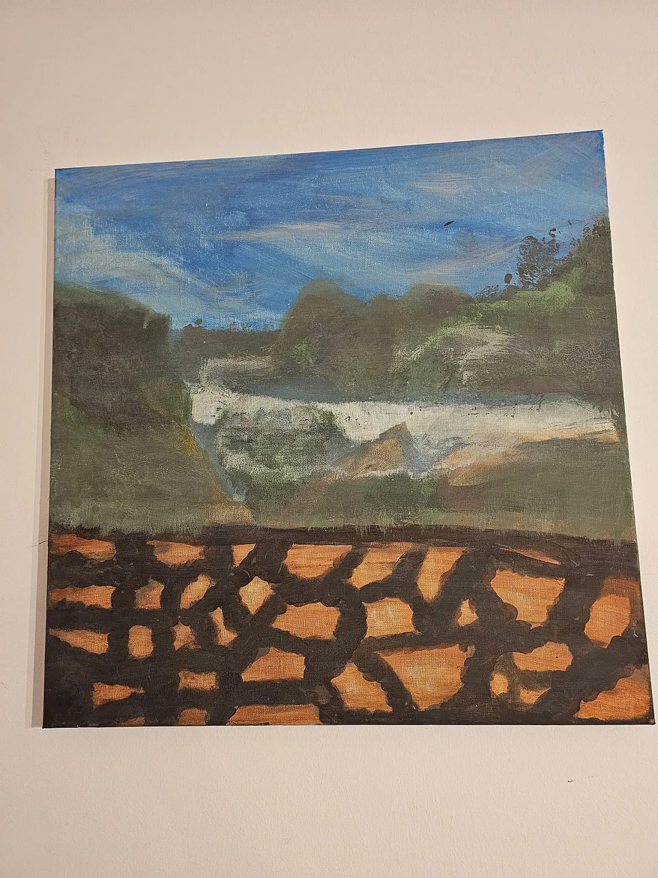 Large Abstract Painting - Paths of Passage – T.C. Freiberger 3