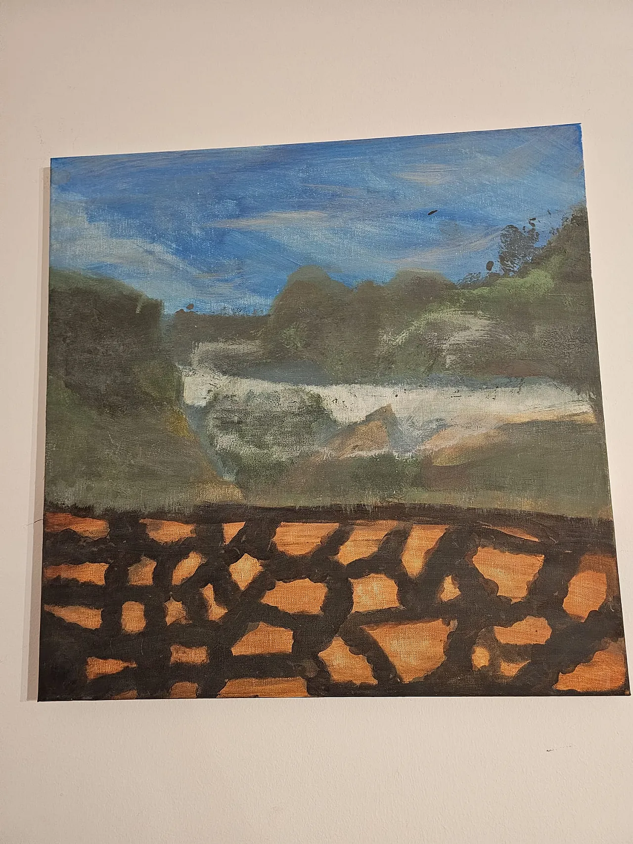 Large Abstract Painting - Paths of Passage – T.C. Freiberger 4