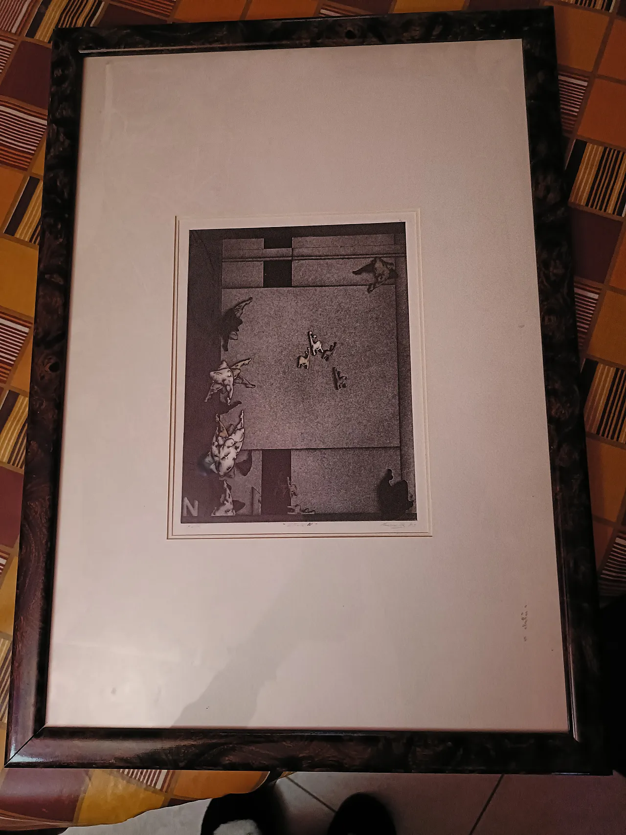 Prova di artista, Acquaforte Antonio Carosella, 1983 1