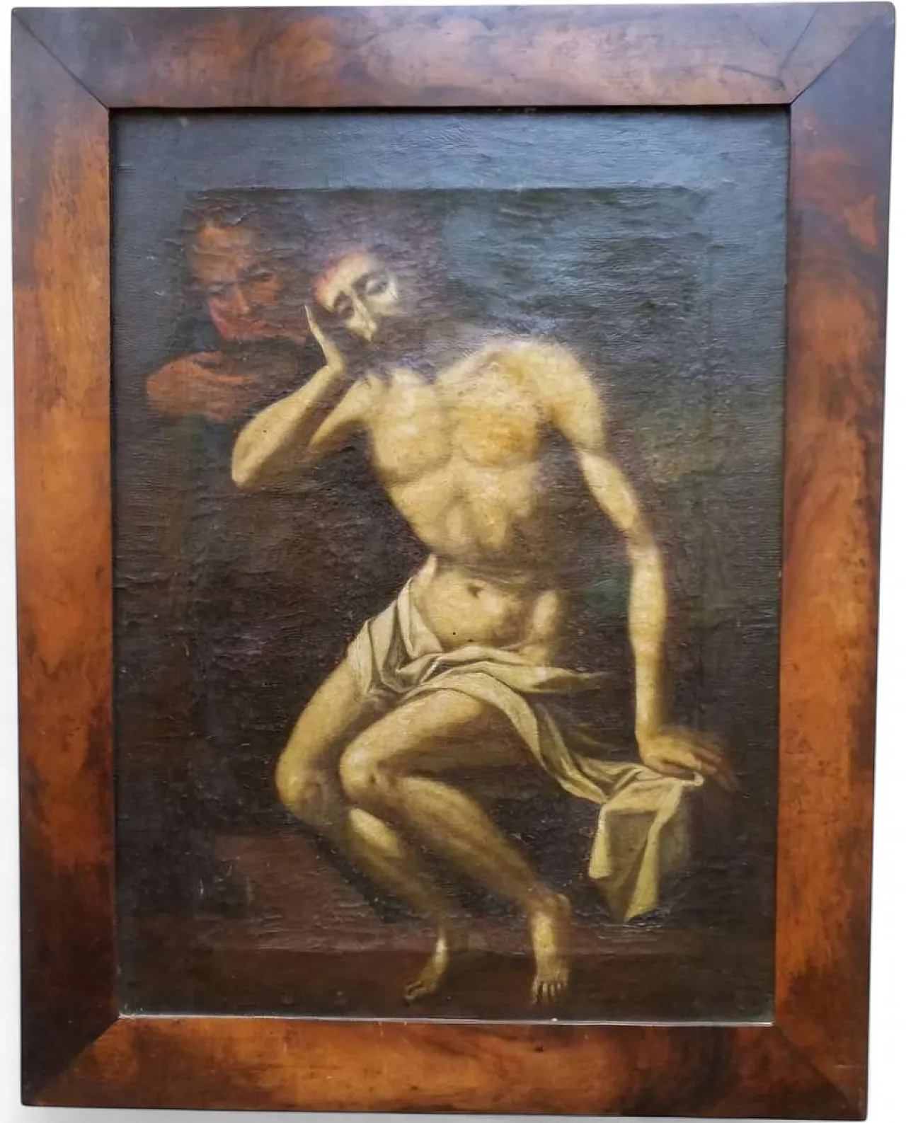 Olio su tela Barocco di Scuola Napoletana, '700 7