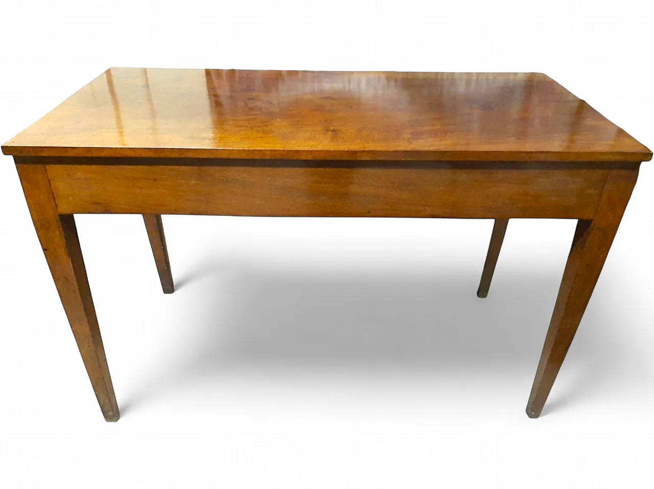 Tavolo in stile Direttorio in legno di noce, fine '700 14