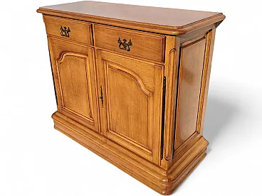 Bellutti sideboard in solid walnut, 80s