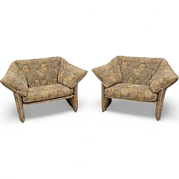 Pair of armchairs Le stelle di Mario Bellini per B&B, 70s