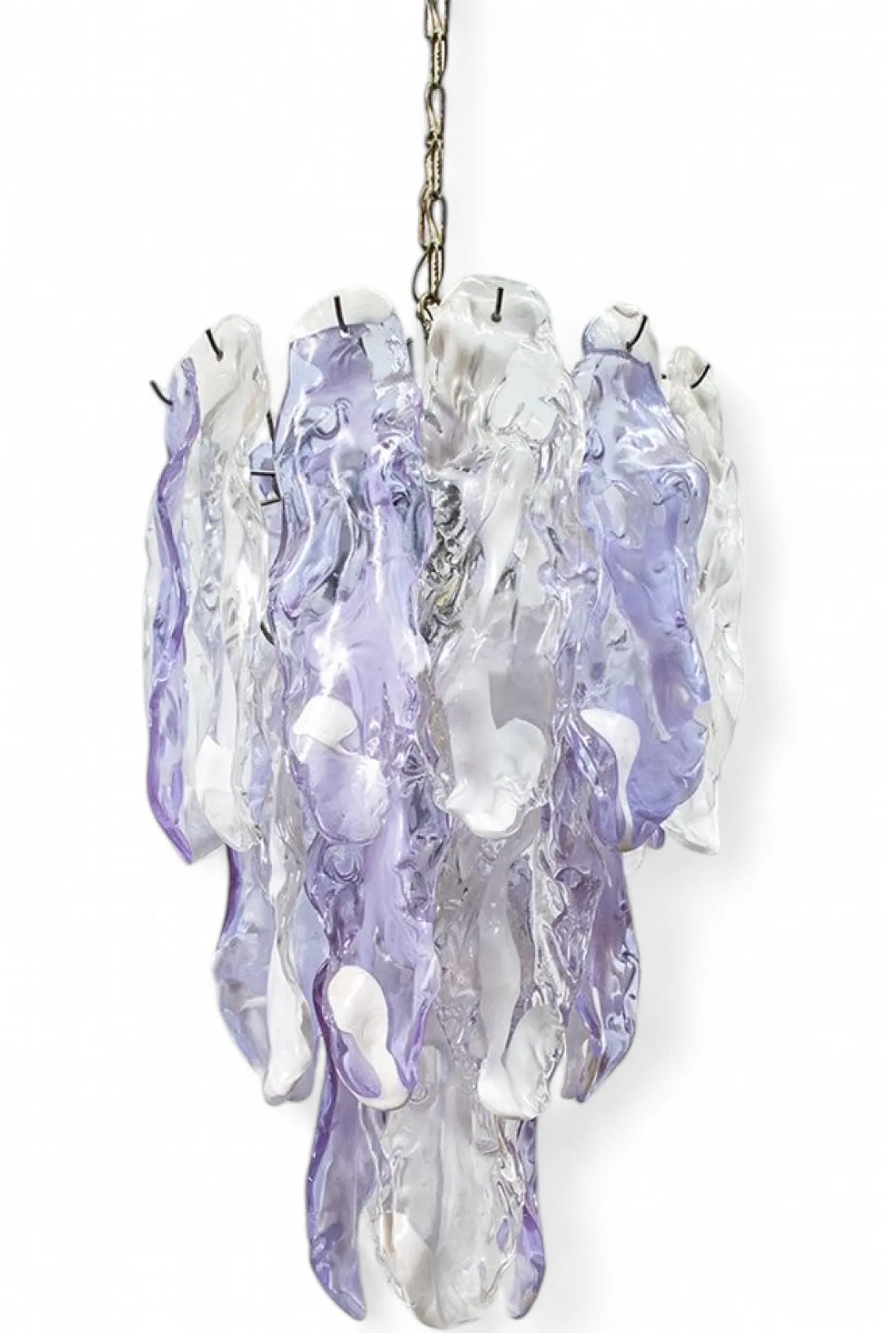 Murano glass pendantlamp by Mazzega, 1970s 8