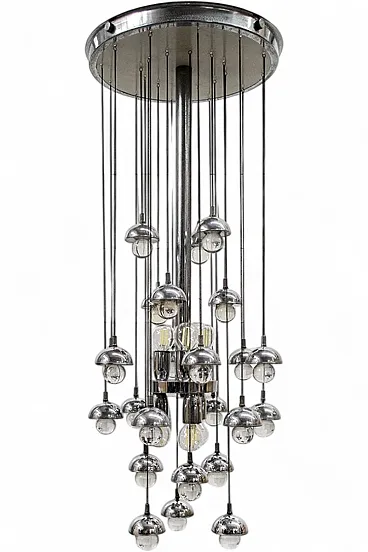 Space Age ceiling lamp, 1960s