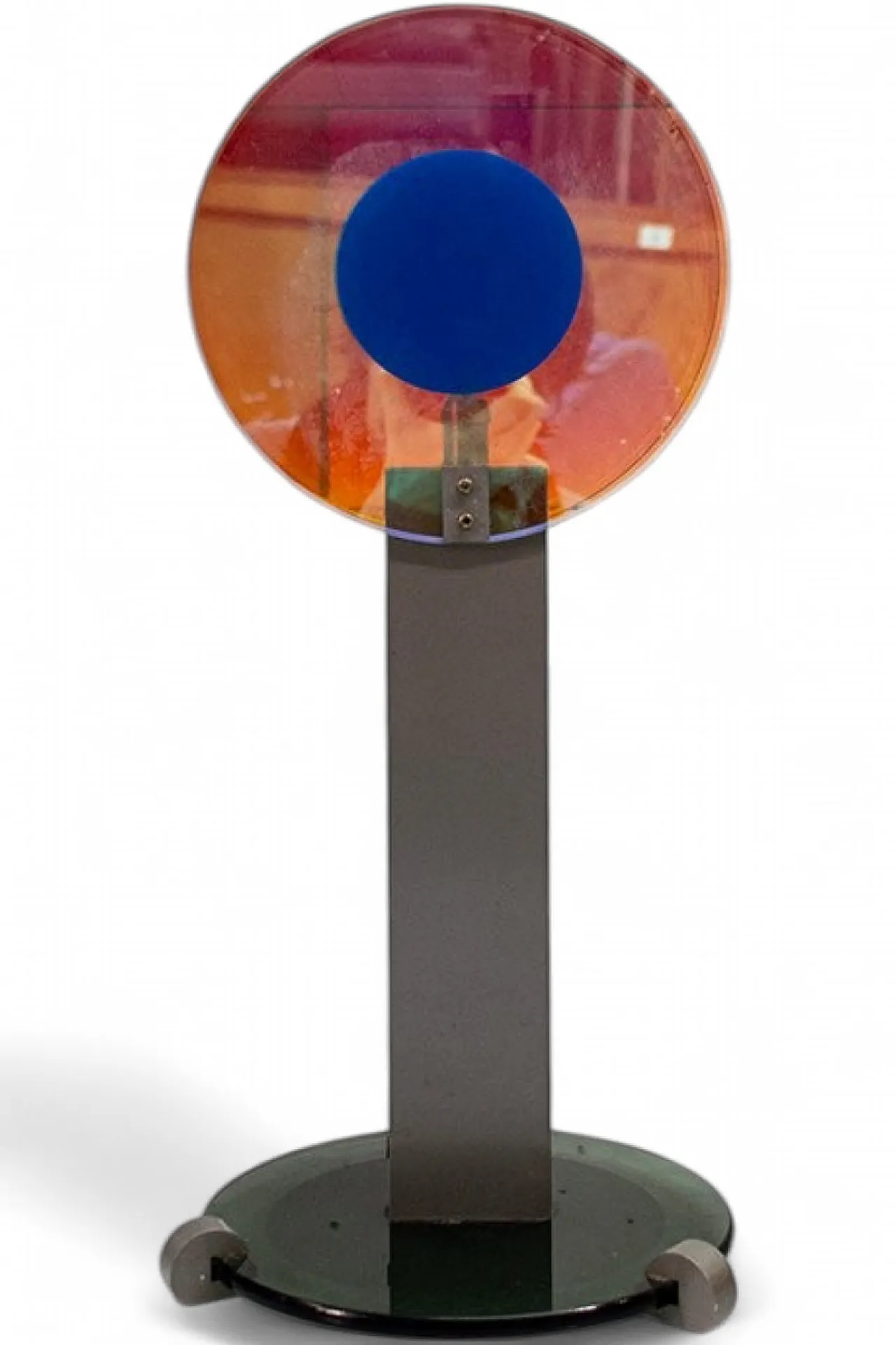 Table lamp by Targetti Sankey with steel structure, 1980s 7