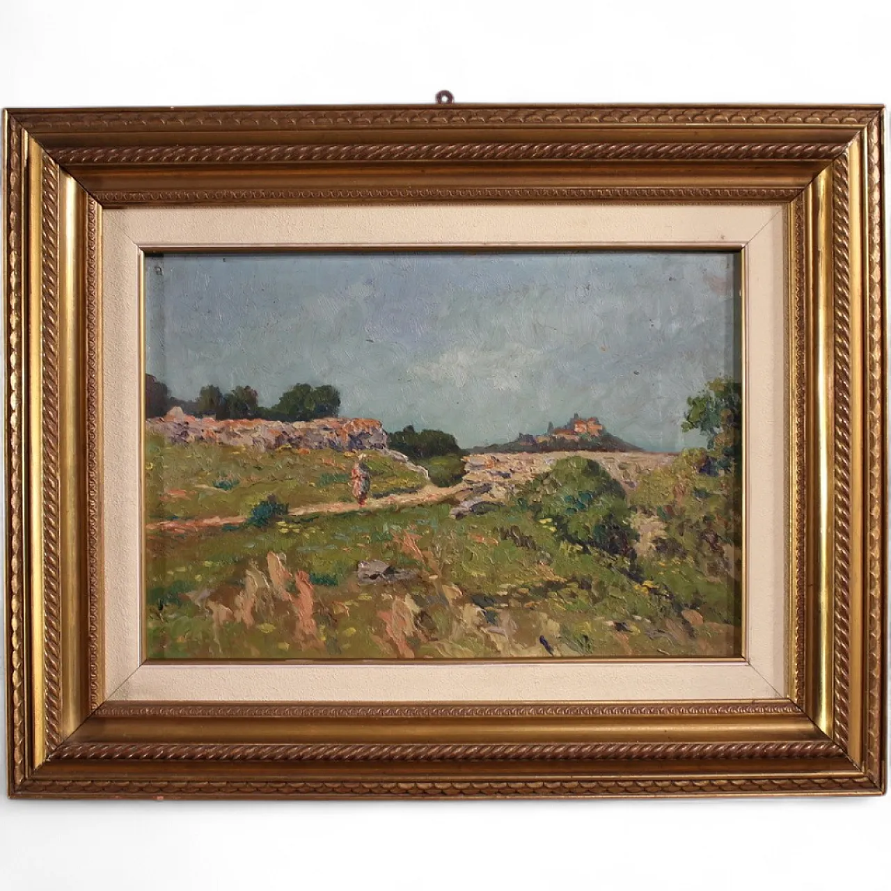 Signed Italian landscape painting, 20th century 16