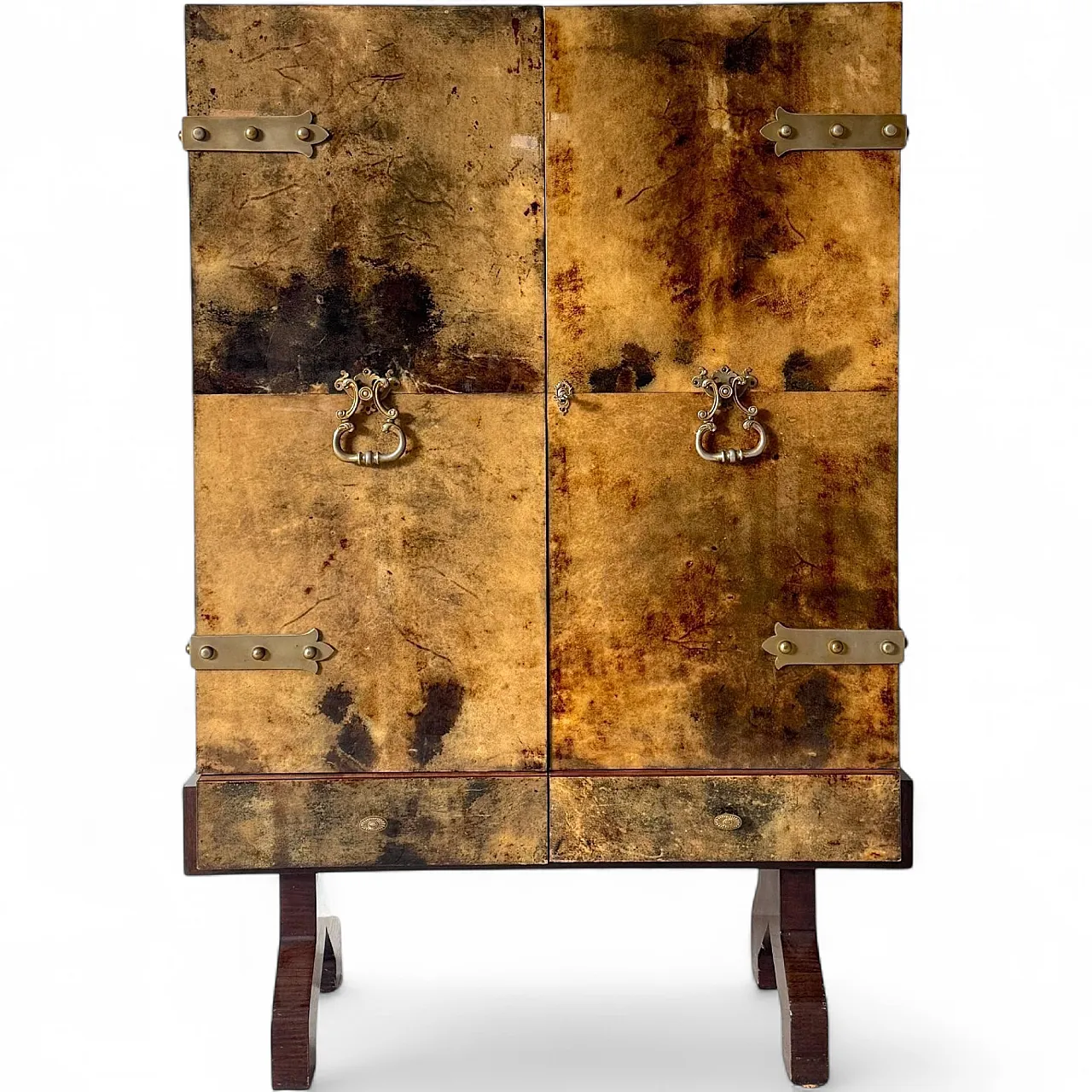 Parchment bar furniture by Aldo Tura, 1950s 19