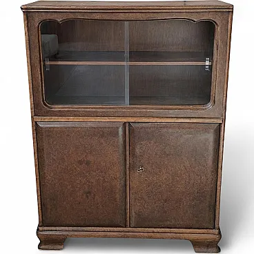 Mid-Century burl window display, mid-20th century