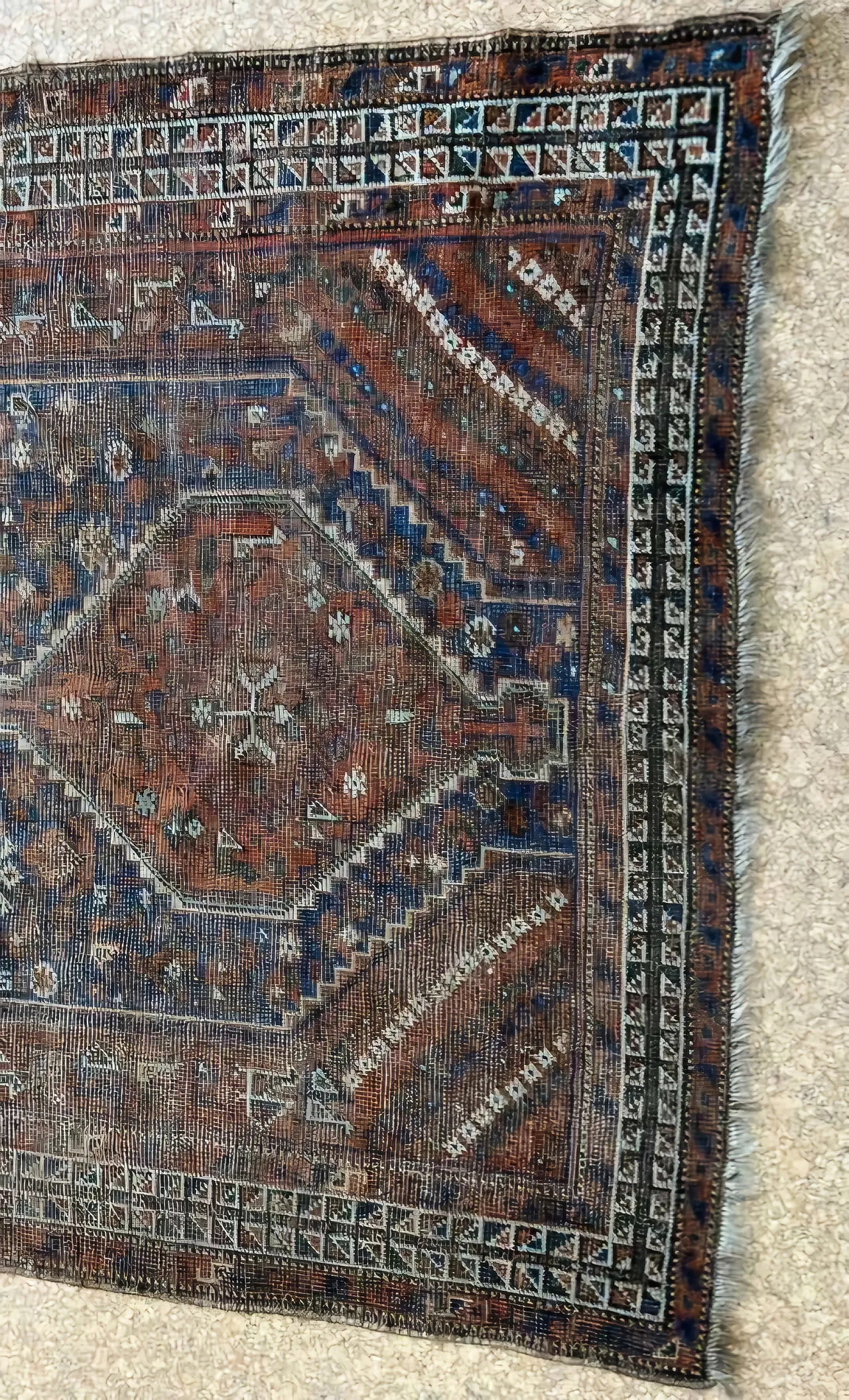 Caucasian Shirvan Medallion Rug, 19th Century 4