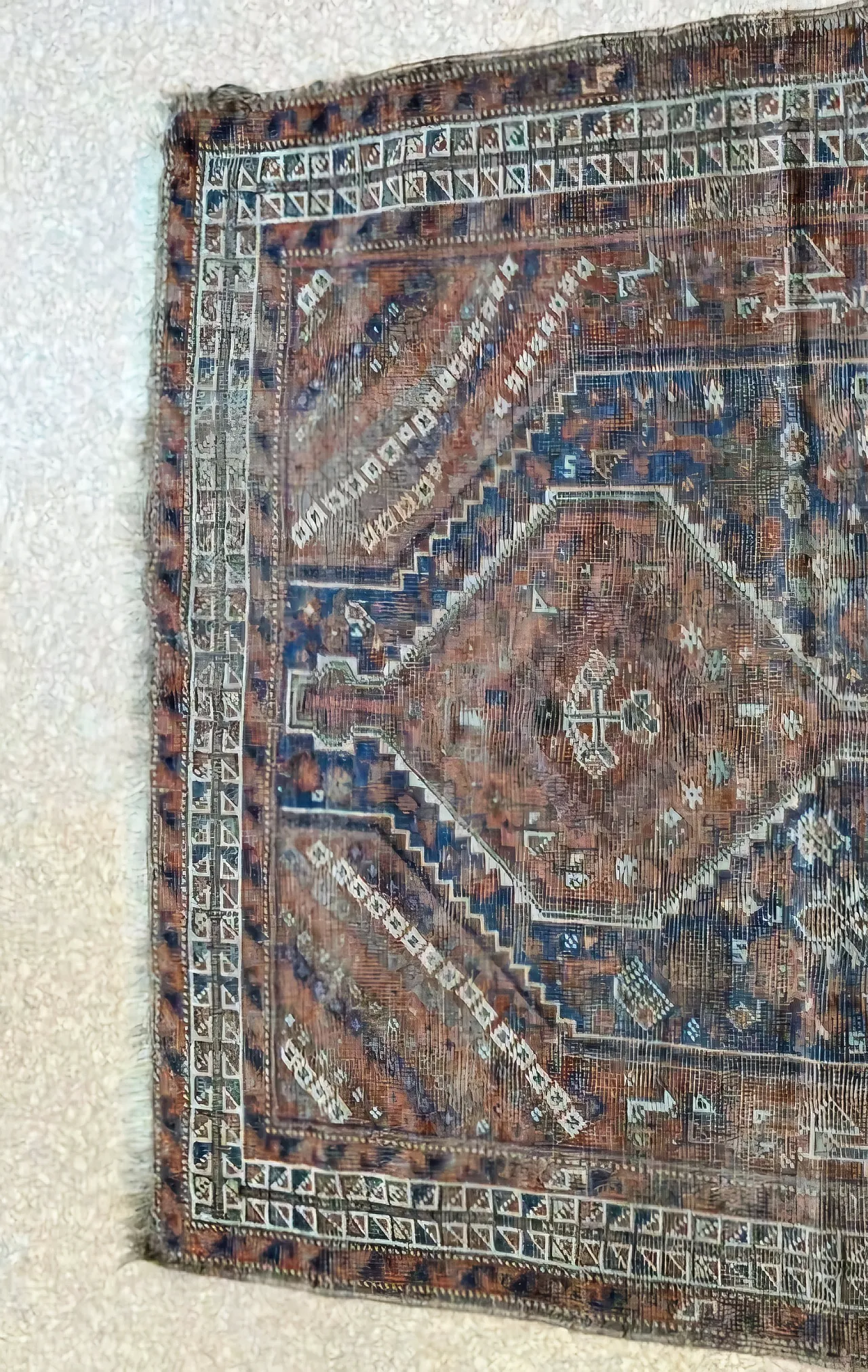 Caucasian Shirvan Medallion Rug, 19th Century 5