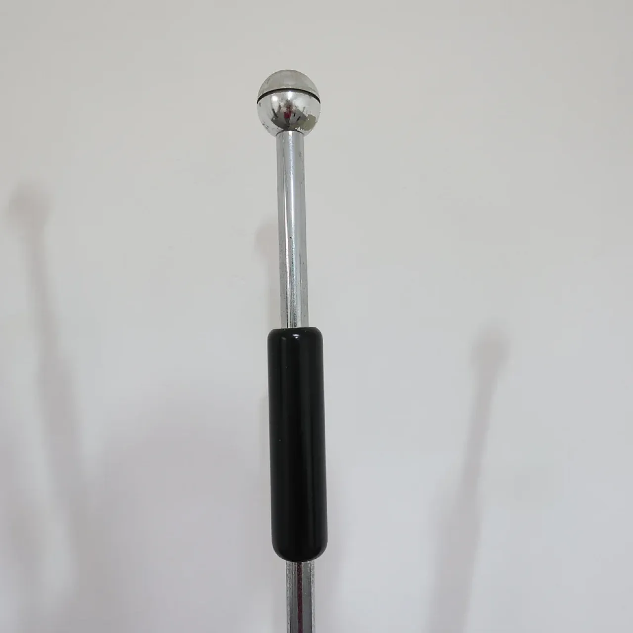 Mannelli brothers' travertine and steel coat rack, 1970s 12