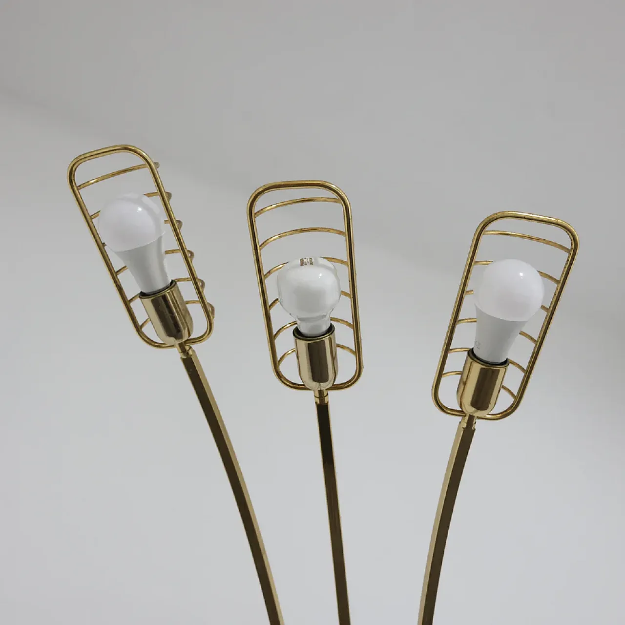 Hollywood Regency floor lamp attributed to Romeo Rega, 1970s 4