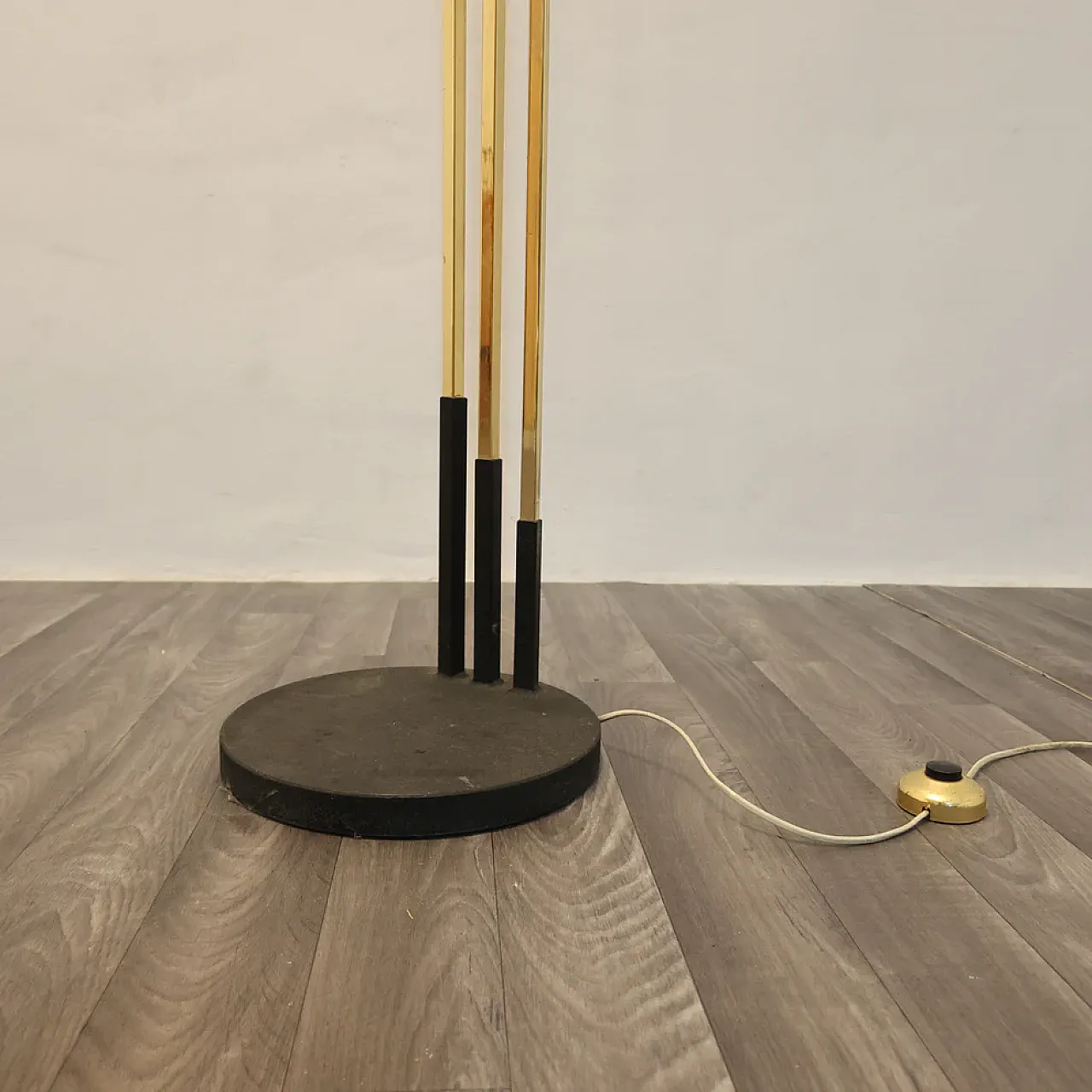 Hollywood Regency floor lamp attributed to Romeo Rega, 1970s 6