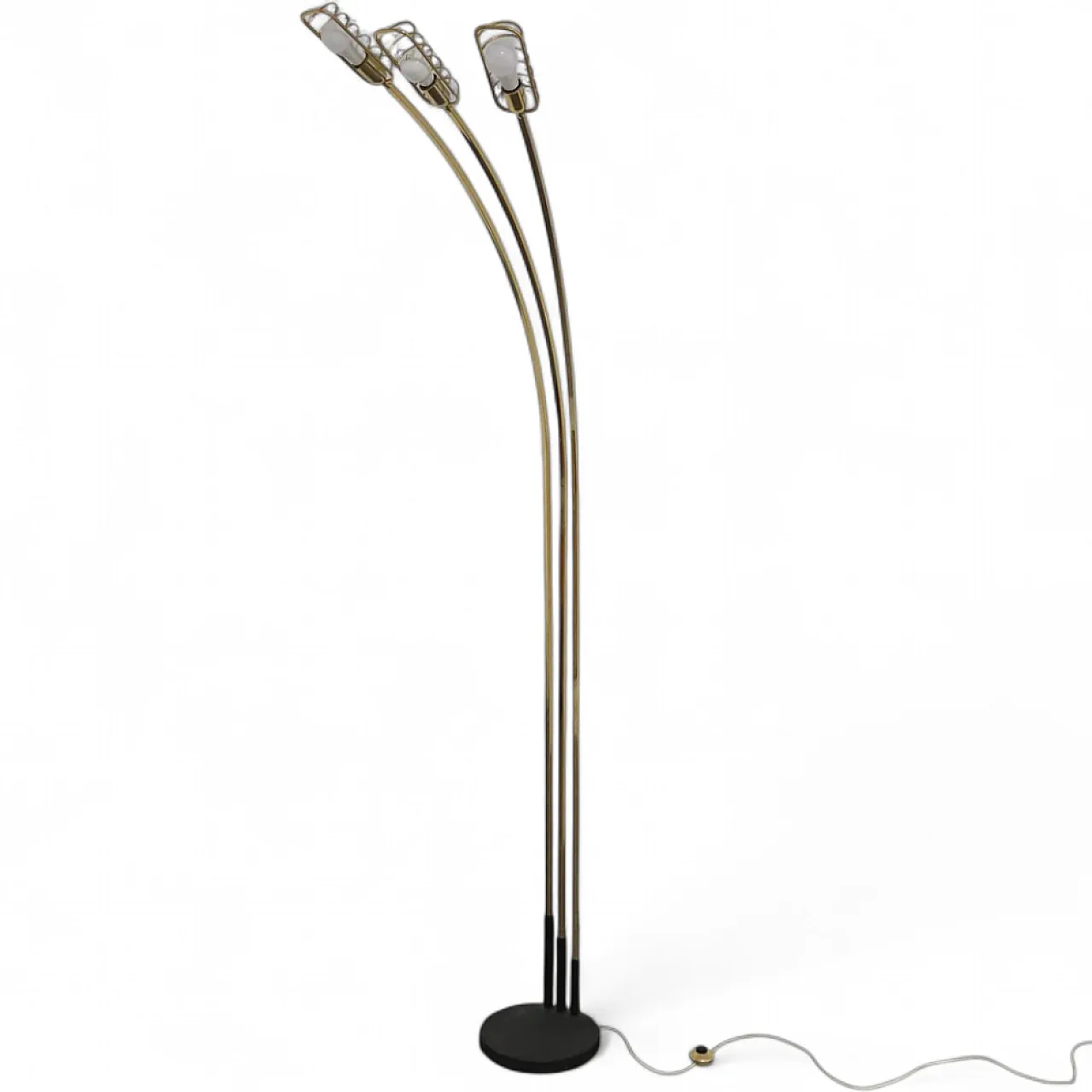 Hollywood Regency floor lamp attributed to Romeo Rega, 1970s 12