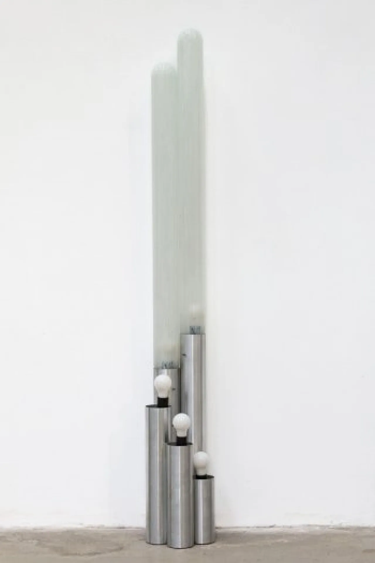 5-barreled floor lamp by Carlo Nason for Mazzega, 1970s 8